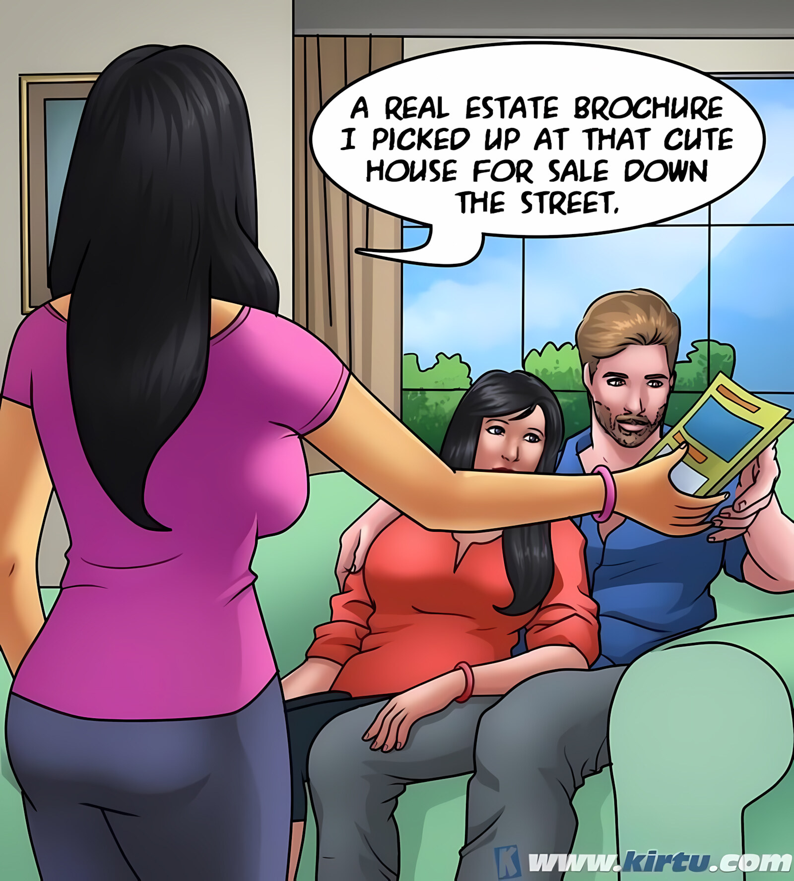 Savita Bhabhi 71-80 [Kirtu], Savita Bhabhi 79 - House Hunting, page 4 of 139