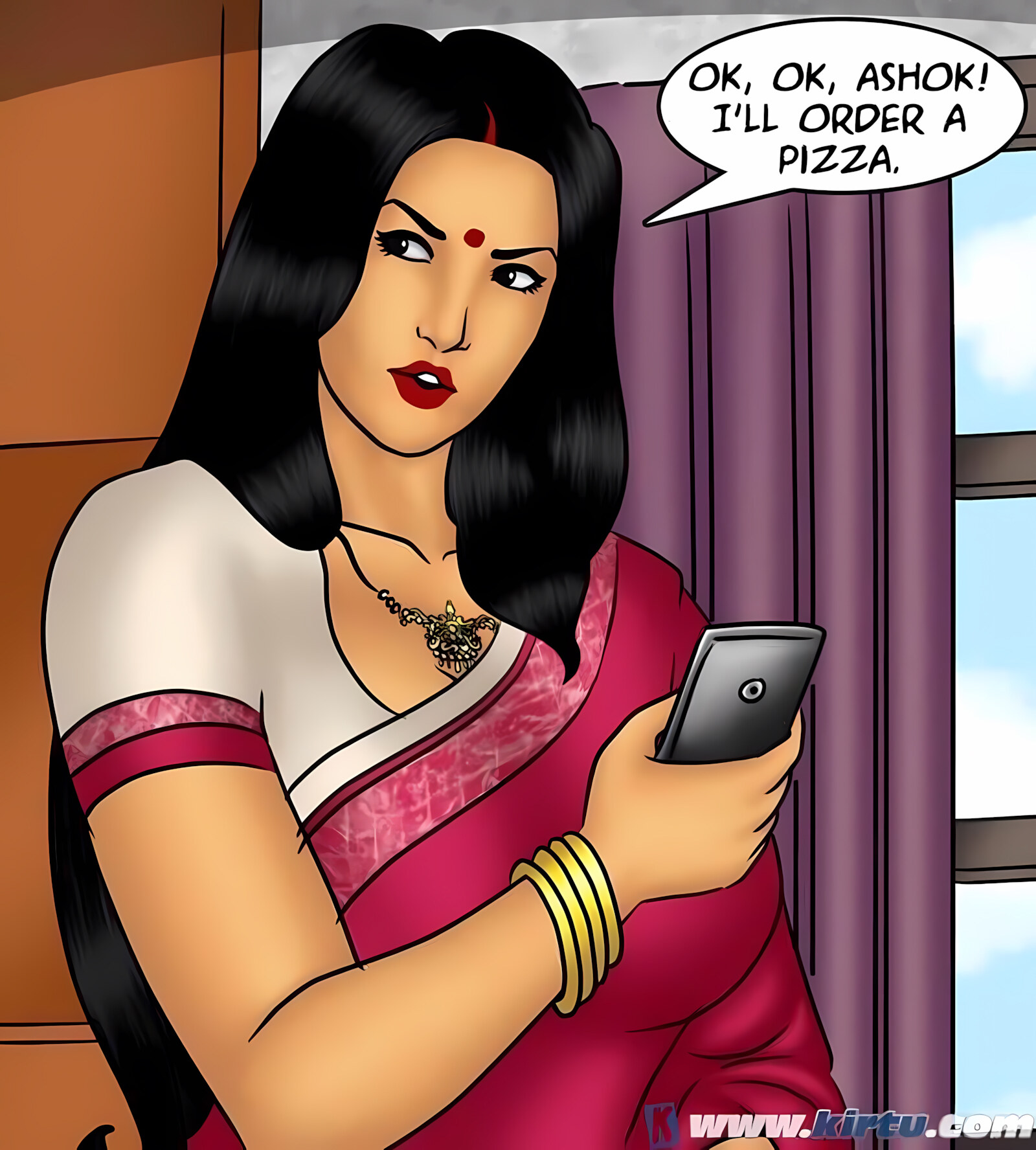 Savita Bhabhi 71-80 [Kirtu], Savita Bhabhi 78 - Pizza Delivery, page 28 of 143