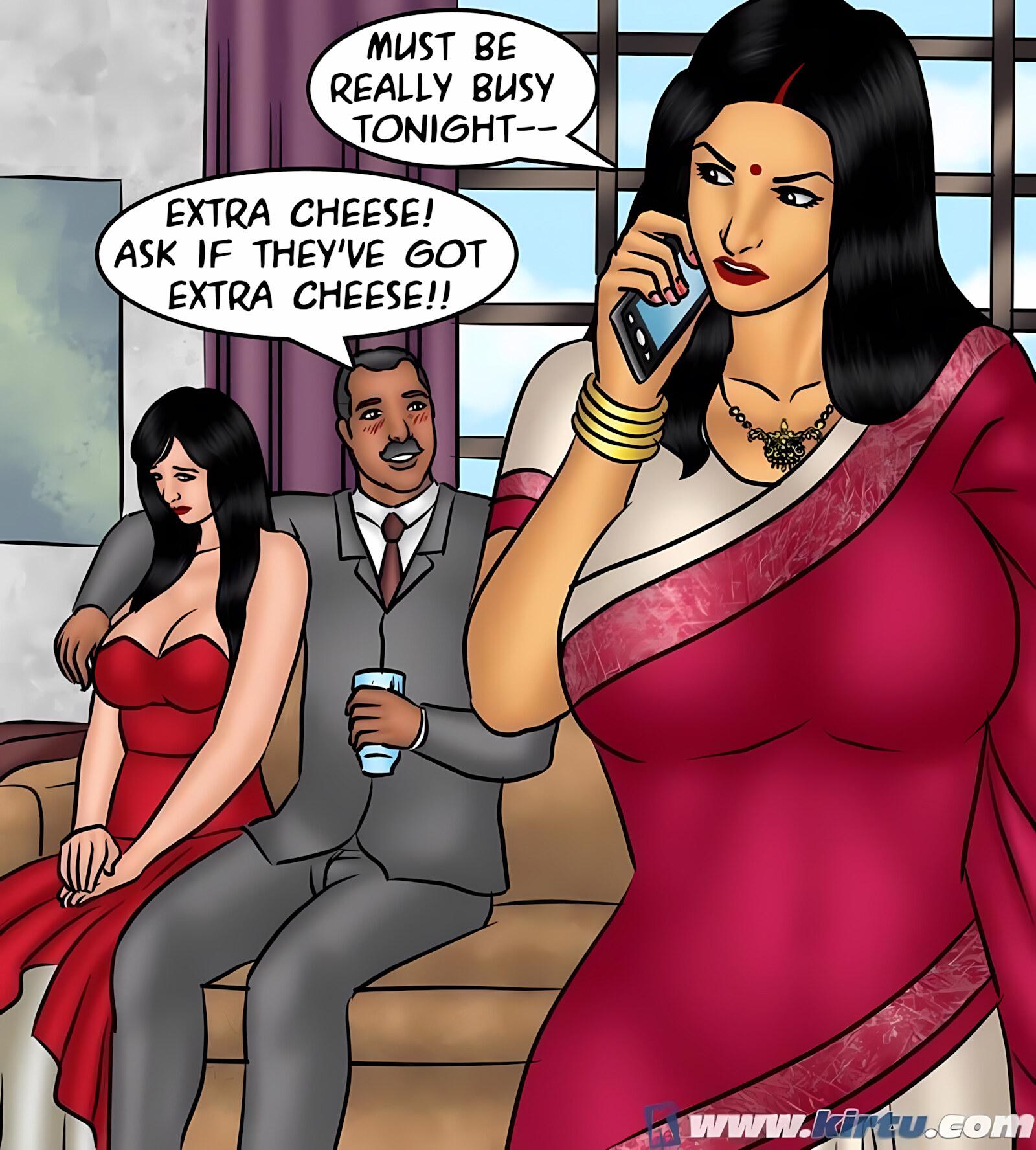Savita Bhabhi 71-80 [Kirtu], Savita Bhabhi 78 - Pizza Delivery, page 29 of 143