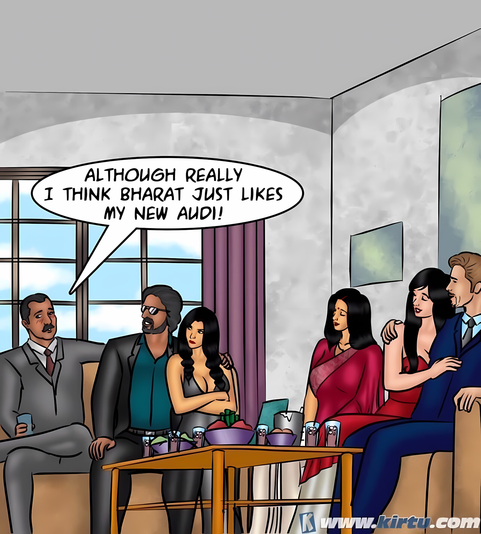 Savita Bhabhi 71-80 [Kirtu], Savita Bhabhi 78 - Pizza Delivery, page 9 of 143