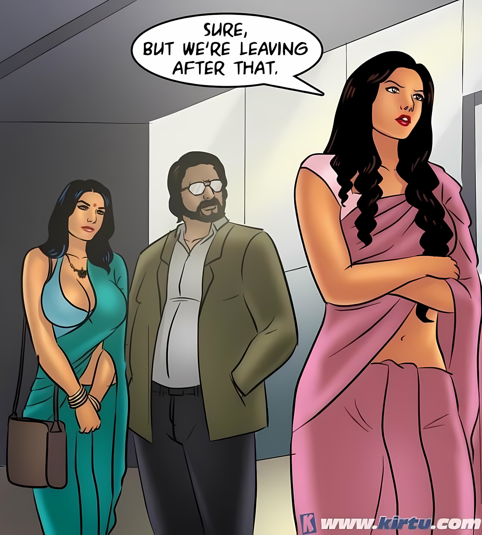 Savita Bhabhi 71-80 [Kirtu], Savita Bhabhi 77 - Working Overtime, page 60 of 151