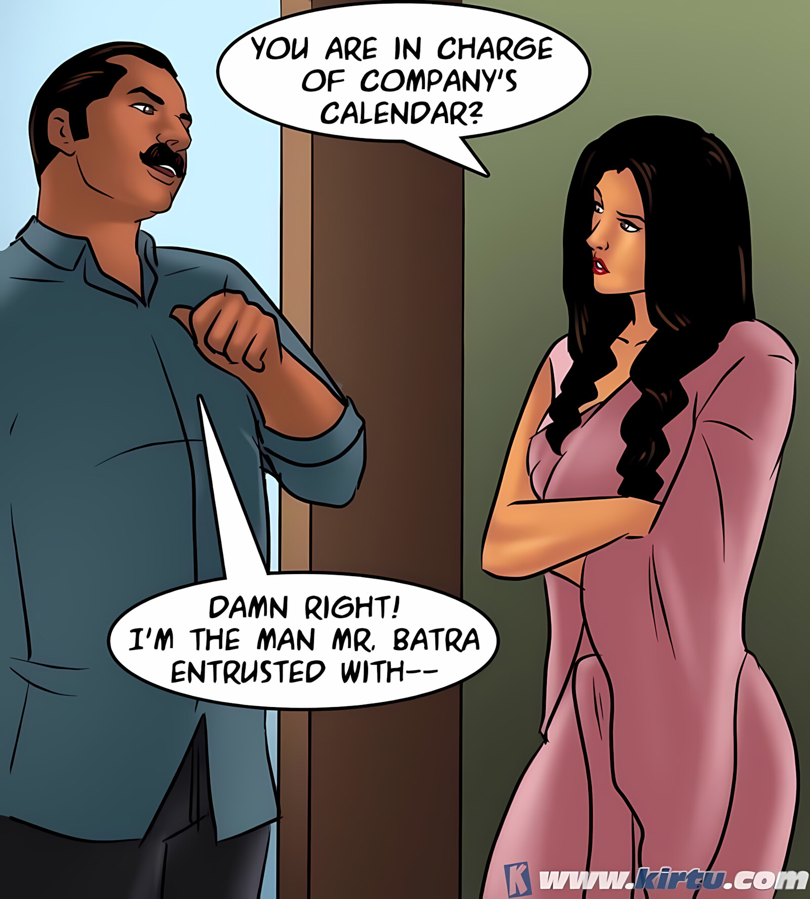 Savita Bhabhi 71-80 [Kirtu], Savita Bhabhi 77 - Working Overtime, page 74 of 151