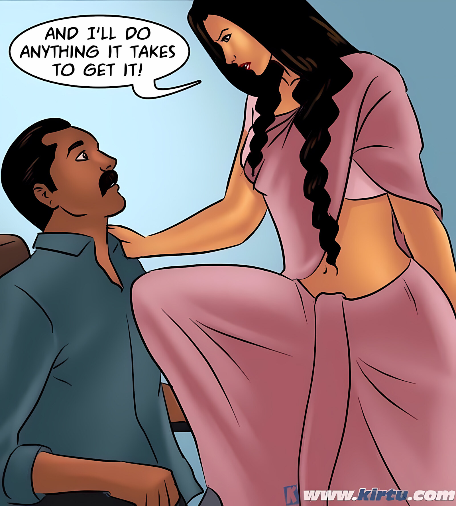Savita Bhabhi 71-80 [Kirtu], Savita Bhabhi 77 - Working Overtime, page 78 of 151
