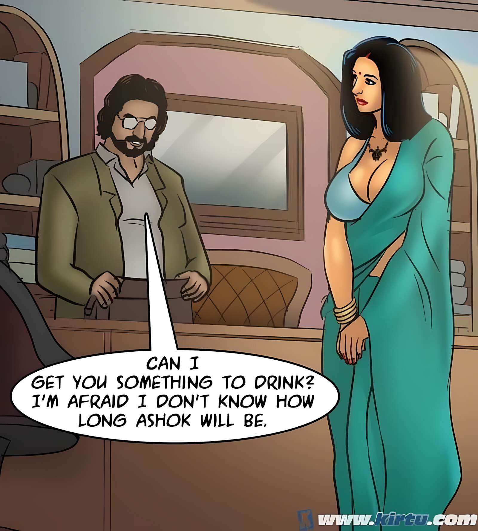 Savita Bhabhi 71-80 [Kirtu], Savita Bhabhi 77 - Working Overtime, page 80 of 151