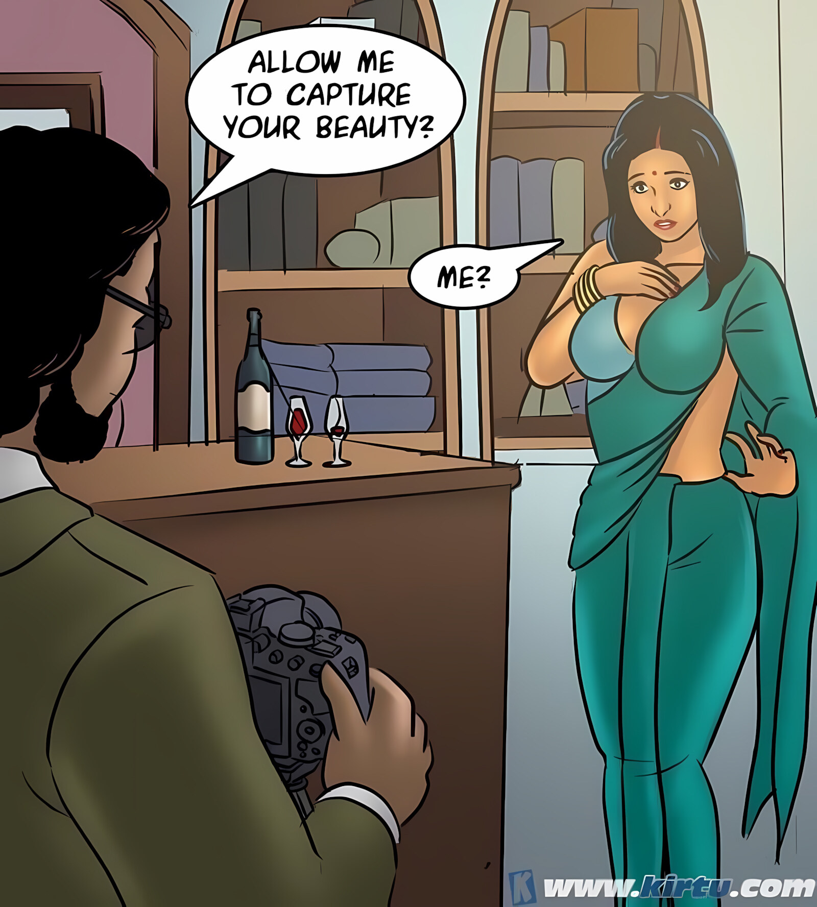 Savita Bhabhi 71-80 [Kirtu], Savita Bhabhi 77 - Working Overtime, page 87 of 151