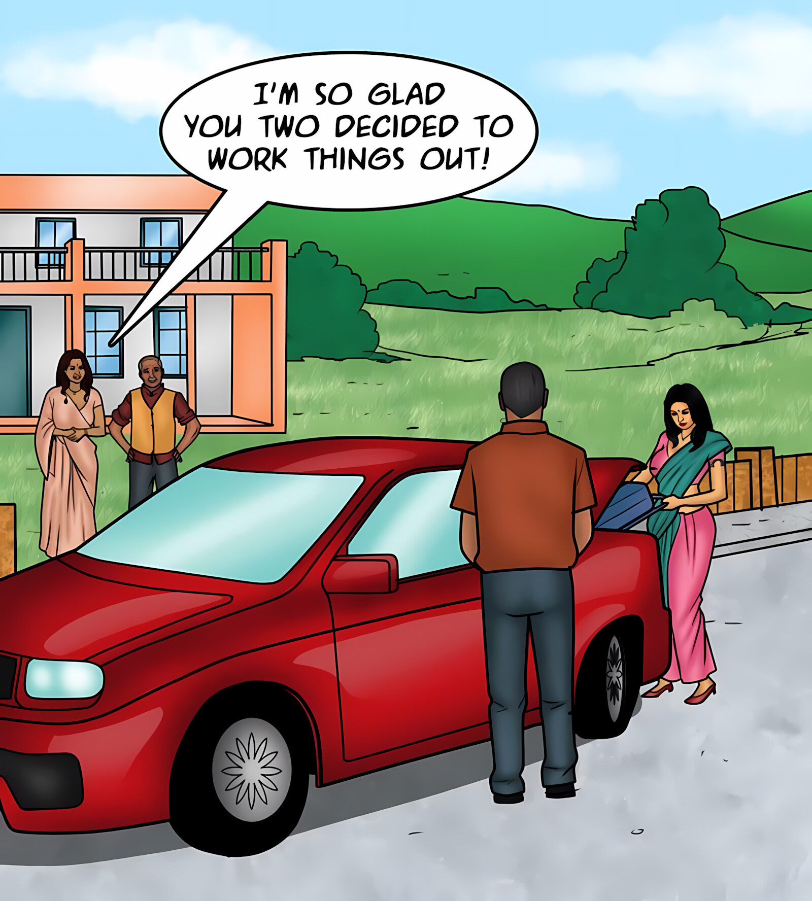 Savita Bhabhi 71-80 [Kirtu], Savita Bhabhi 76 - Closing the Deal, page 2 of 150