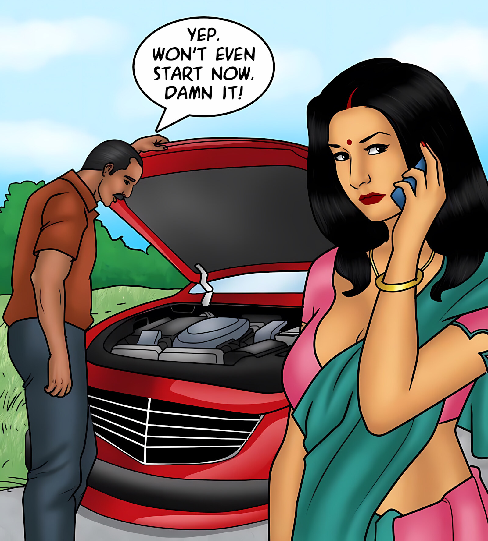 Savita Bhabhi 71-80 [Kirtu], Savita Bhabhi 76 - Closing the Deal, page 12 of 150