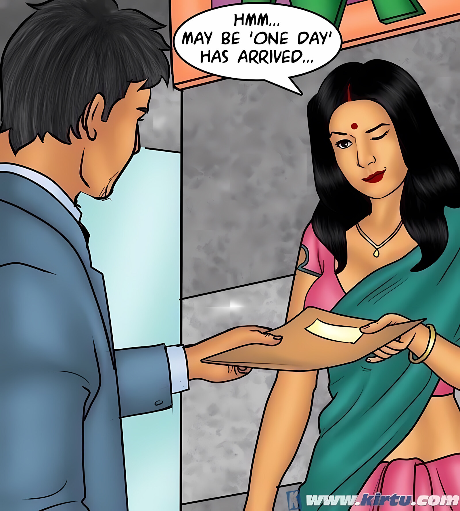 Savita Bhabhi 71-80 [Kirtu], Savita Bhabhi 76 - Closing the Deal, page 146 of 150