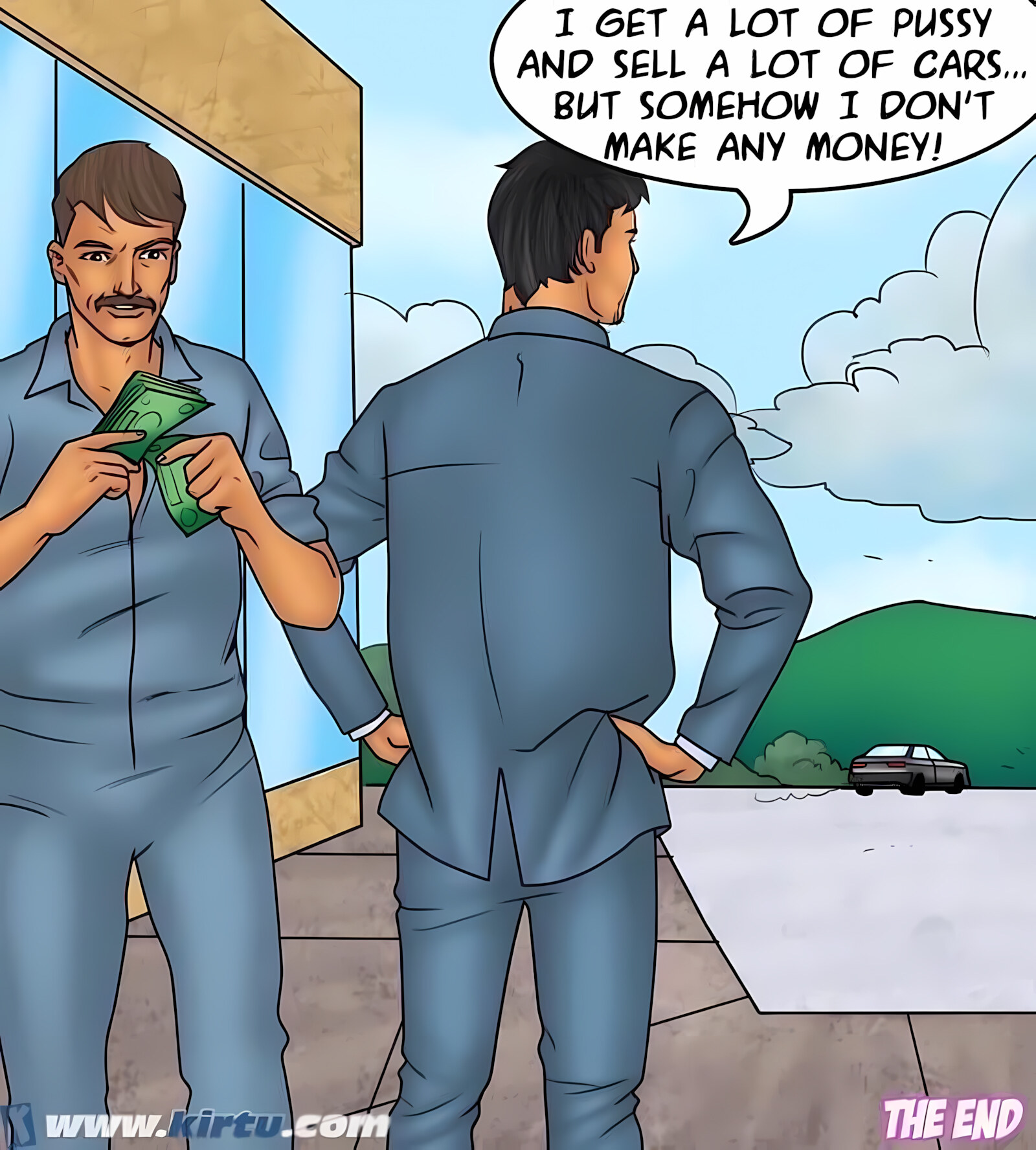 Savita Bhabhi 71-80 [Kirtu], Savita Bhabhi 76 - Closing the Deal, page 150 of 150