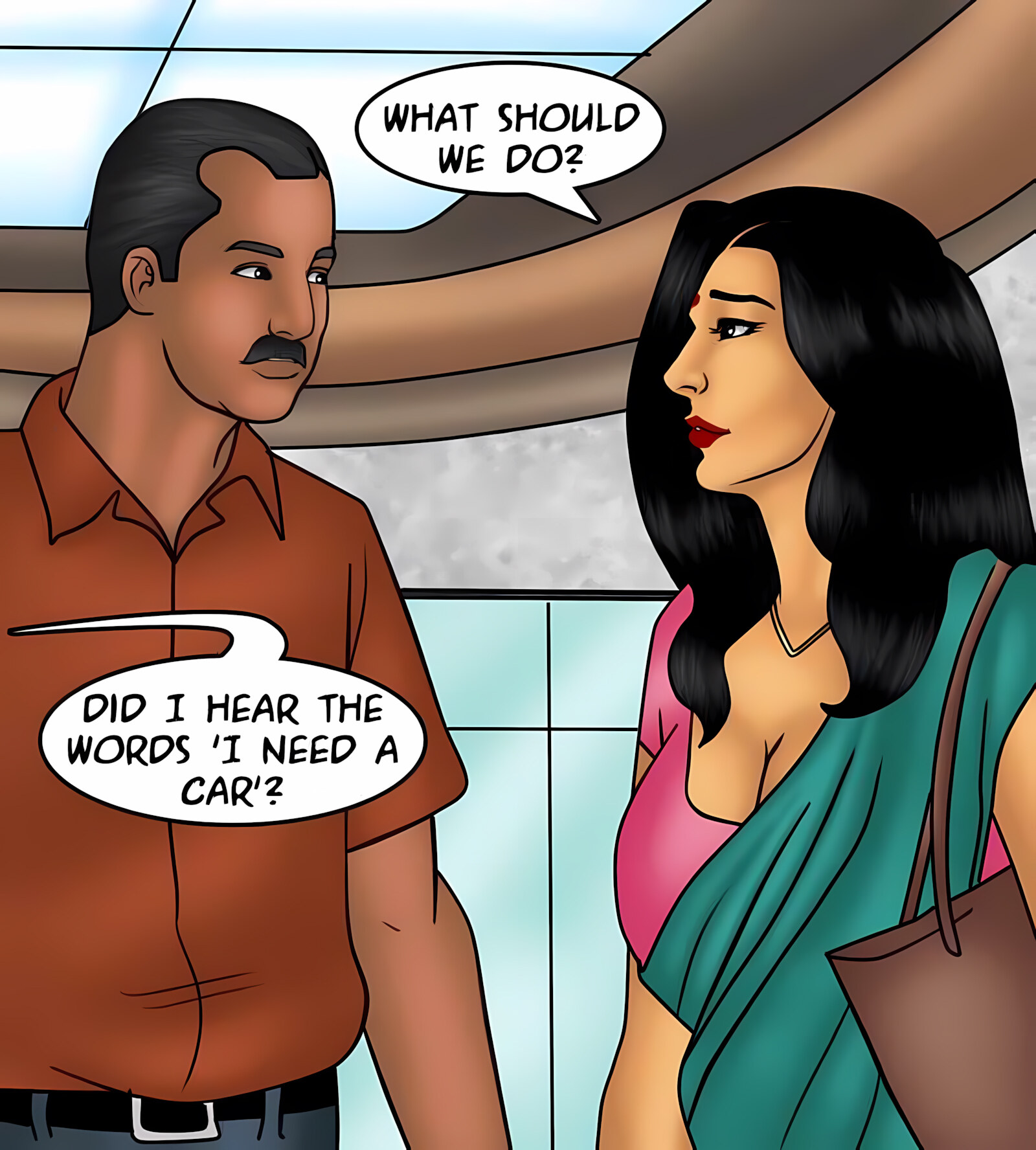 Savita Bhabhi 71-80 [Kirtu], Savita Bhabhi 76 - Closing the Deal, page 23 of 150