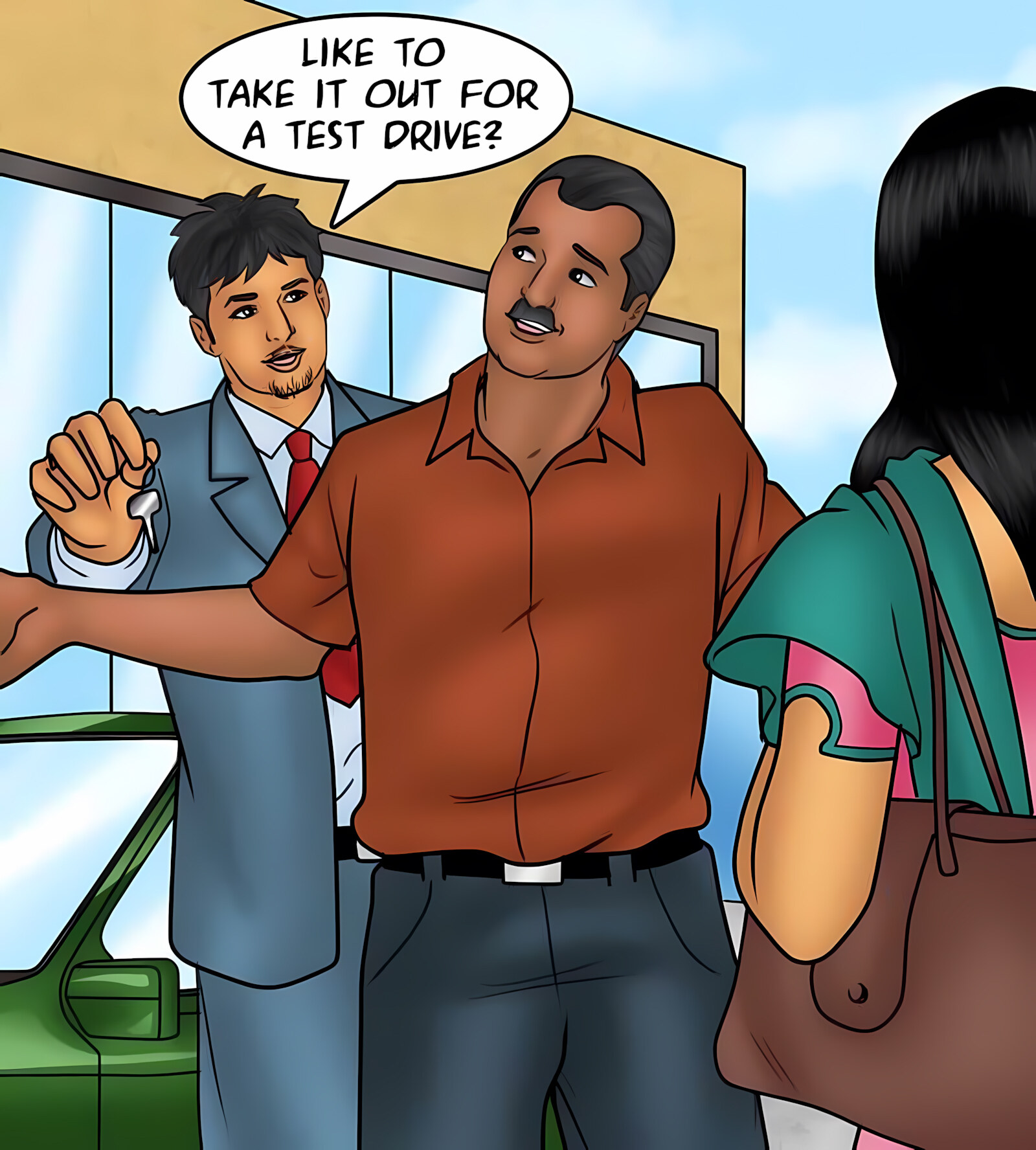 Savita Bhabhi 71-80 [Kirtu], Savita Bhabhi 76 - Closing the Deal, page 36 of 150