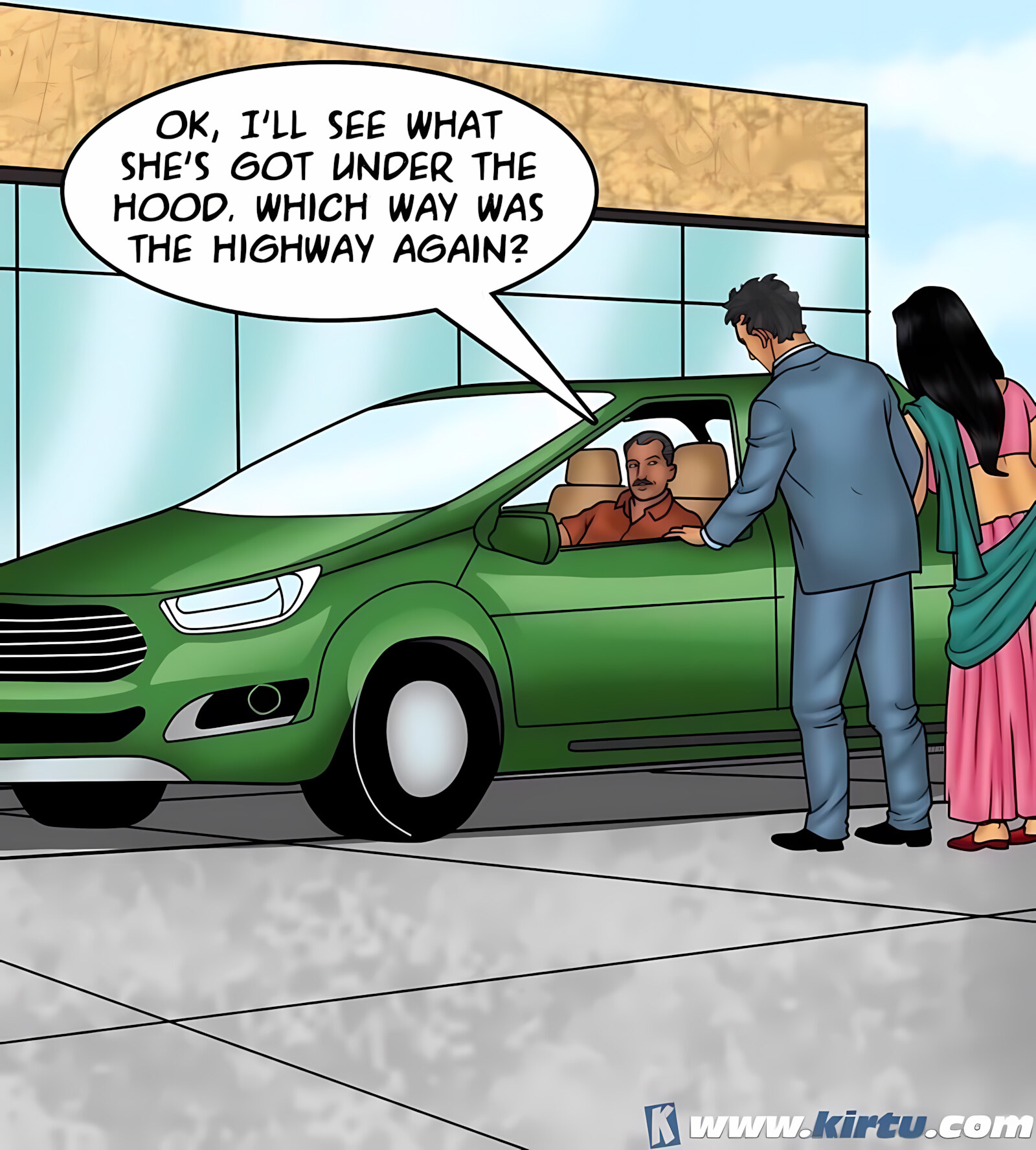 Savita Bhabhi 71-80 [Kirtu], Savita Bhabhi 76 - Closing the Deal, page 42 of 150