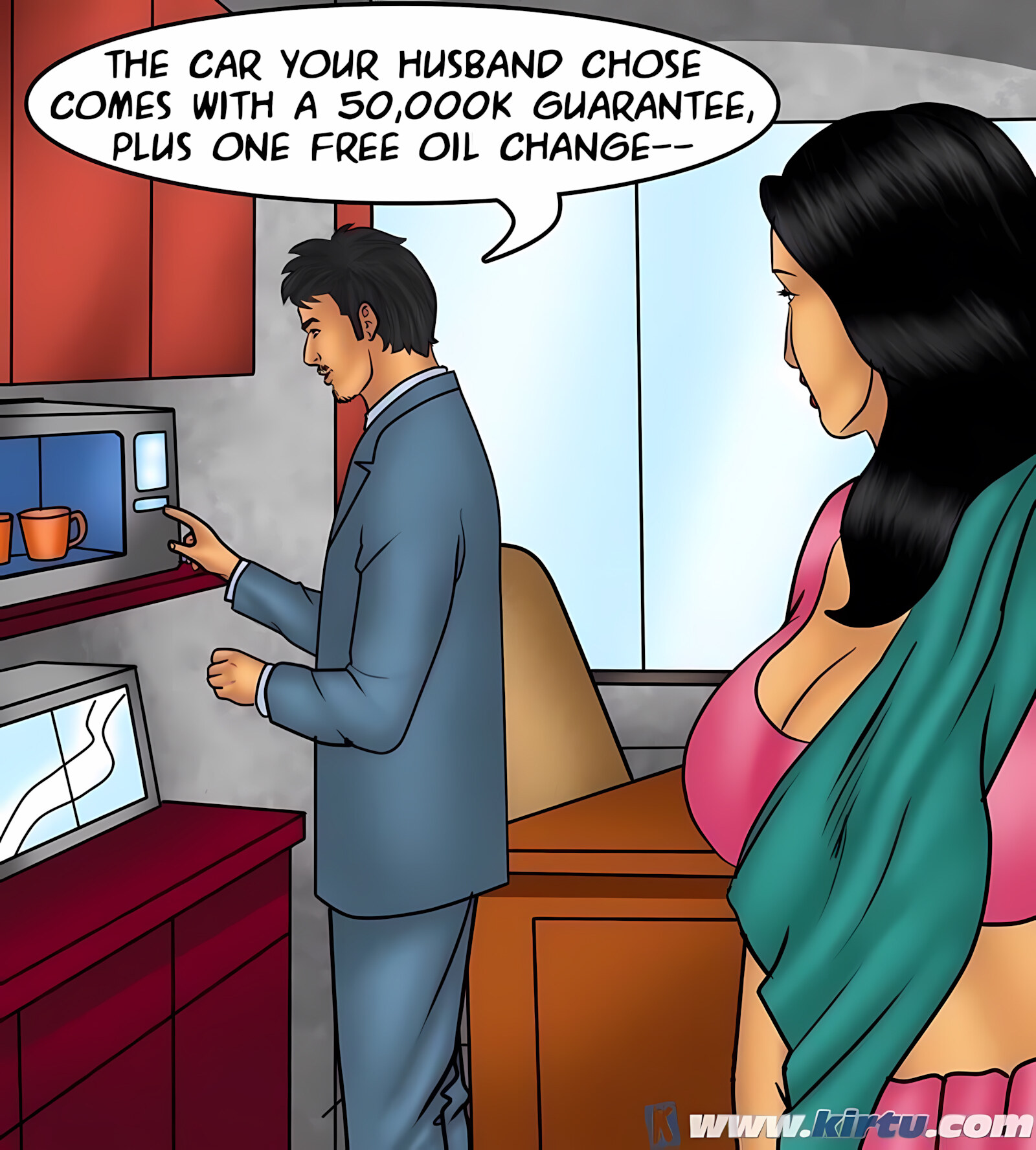 Savita Bhabhi 71-80 [Kirtu], Savita Bhabhi 76 - Closing the Deal, page 47 of 150