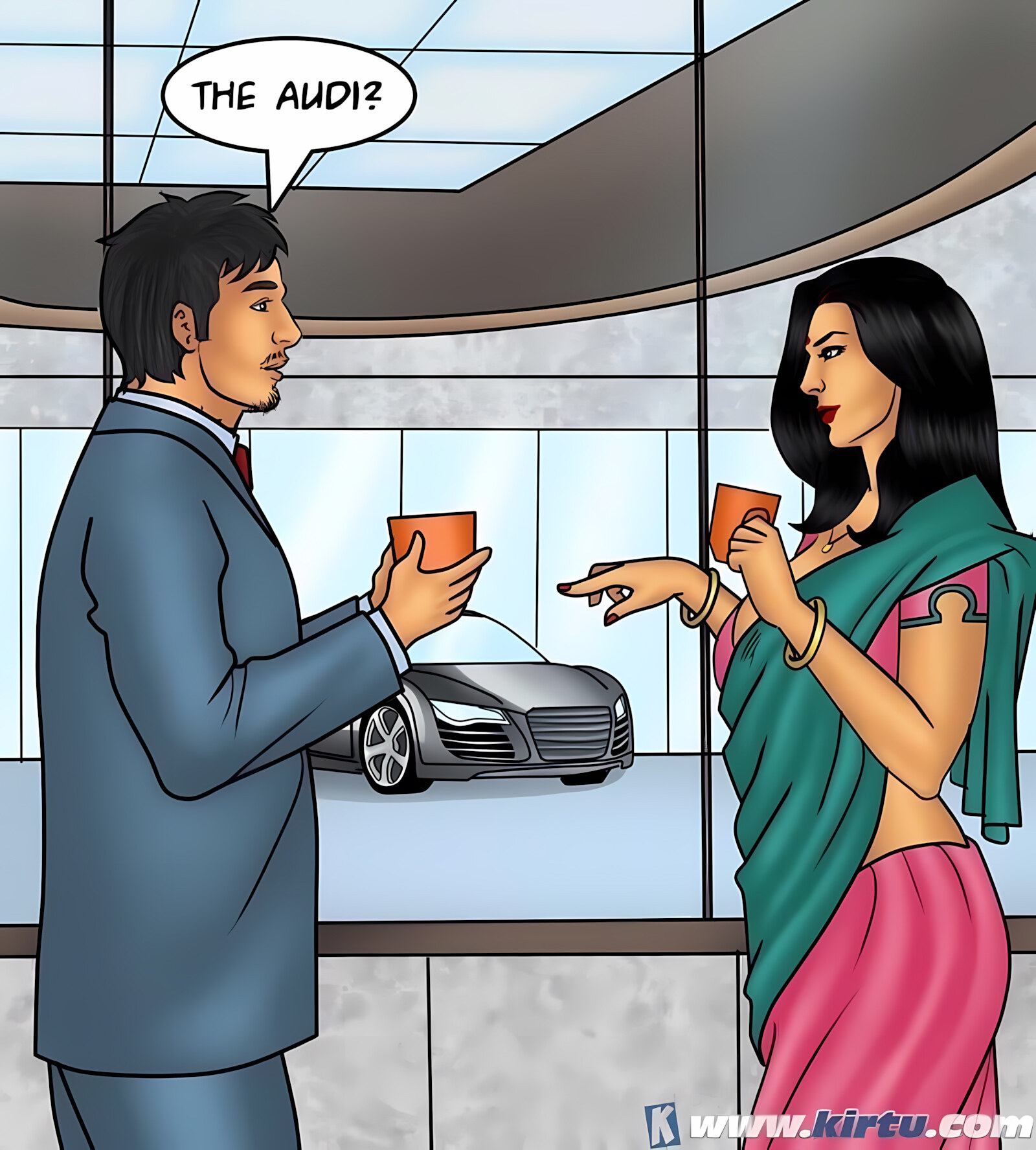 Savita Bhabhi 71-80 [Kirtu], Savita Bhabhi 76 - Closing the Deal, page 49 of 150