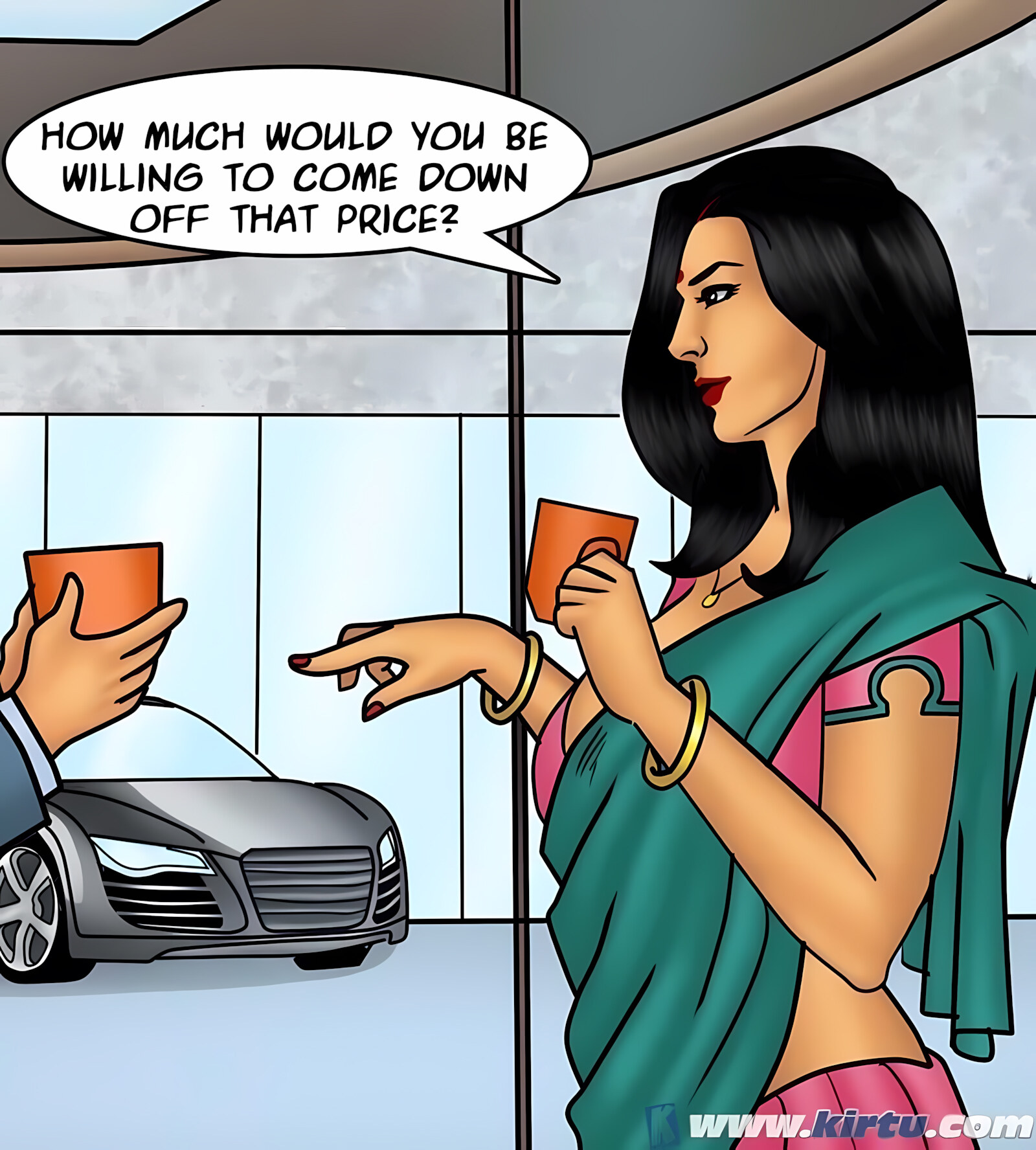 Savita Bhabhi 71-80 [Kirtu], Savita Bhabhi 76 - Closing the Deal, page 50 of 150