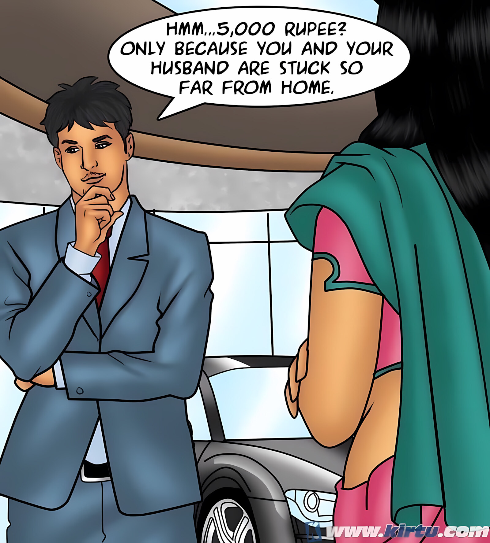 Savita Bhabhi 71-80 [Kirtu], Savita Bhabhi 76 - Closing the Deal, page 51 of 150
