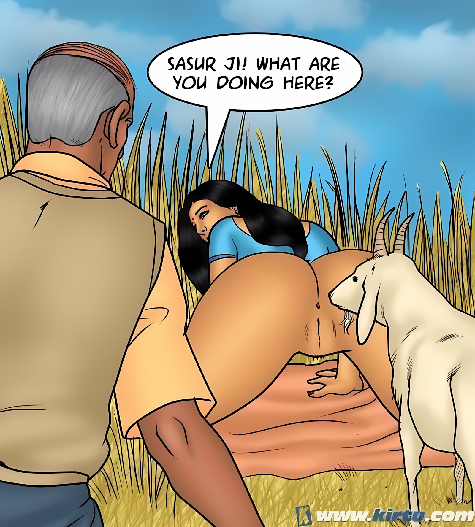 Savita Bhabhi 71-80 [Kirtu], Savita Bhabhi 75 - The Farmer’s Daughter (In-Law), page 106 of 163