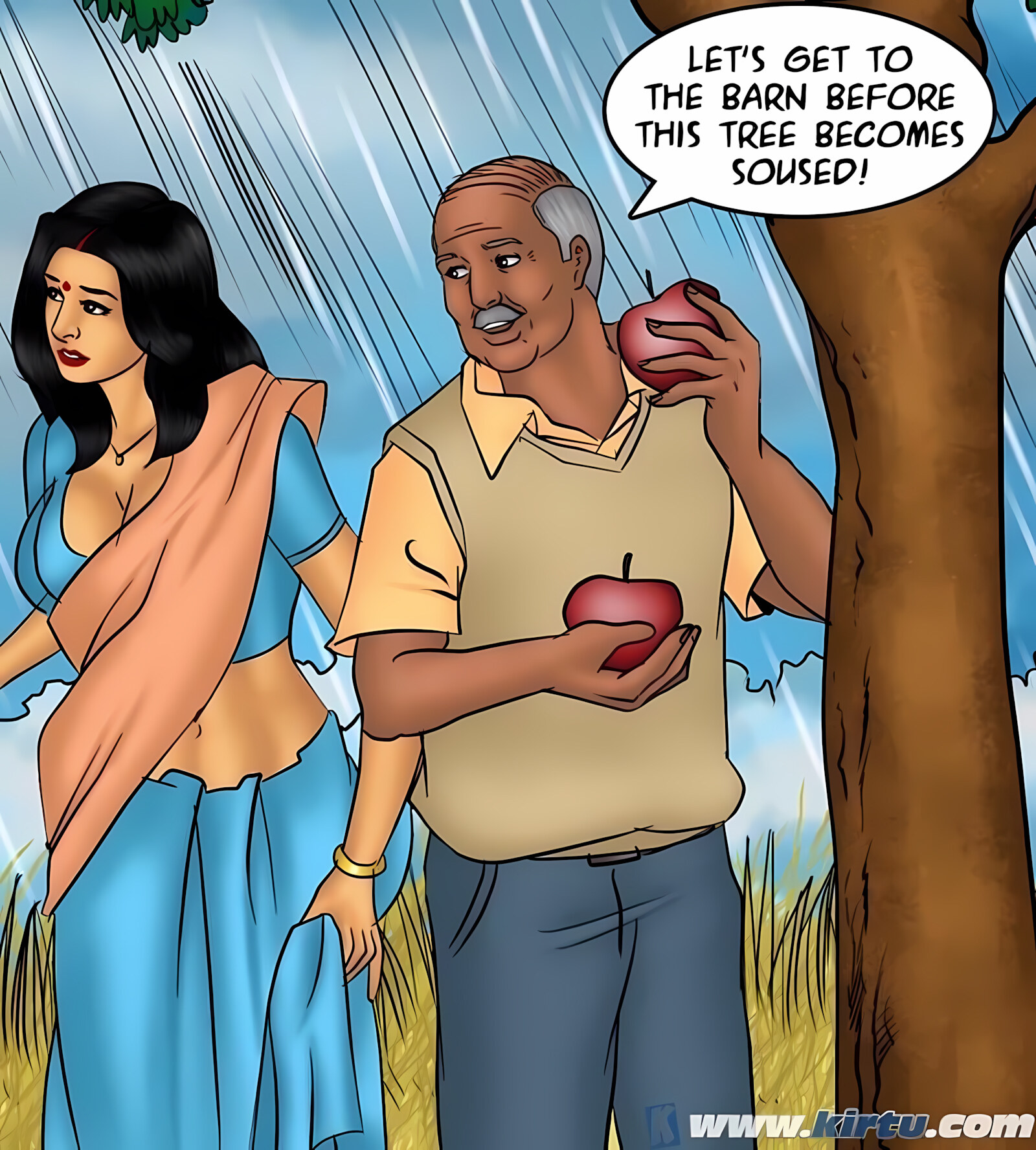 Savita Bhabhi 71-80 [Kirtu], Savita Bhabhi 75 - The Farmer’s Daughter (In-Law), page 111 of 163