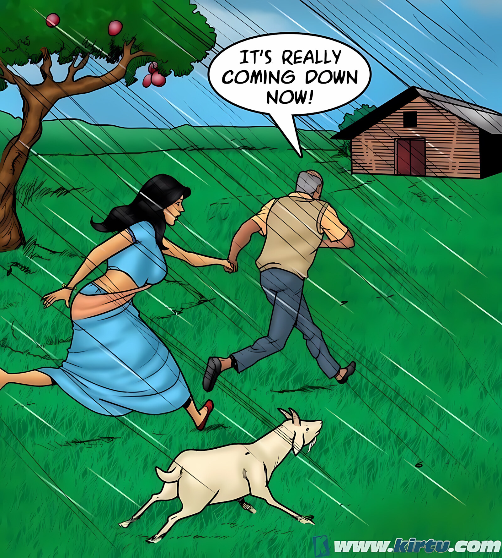 Savita Bhabhi 71-80 [Kirtu], Savita Bhabhi 75 - The Farmer’s Daughter (In-Law), page 112 of 163