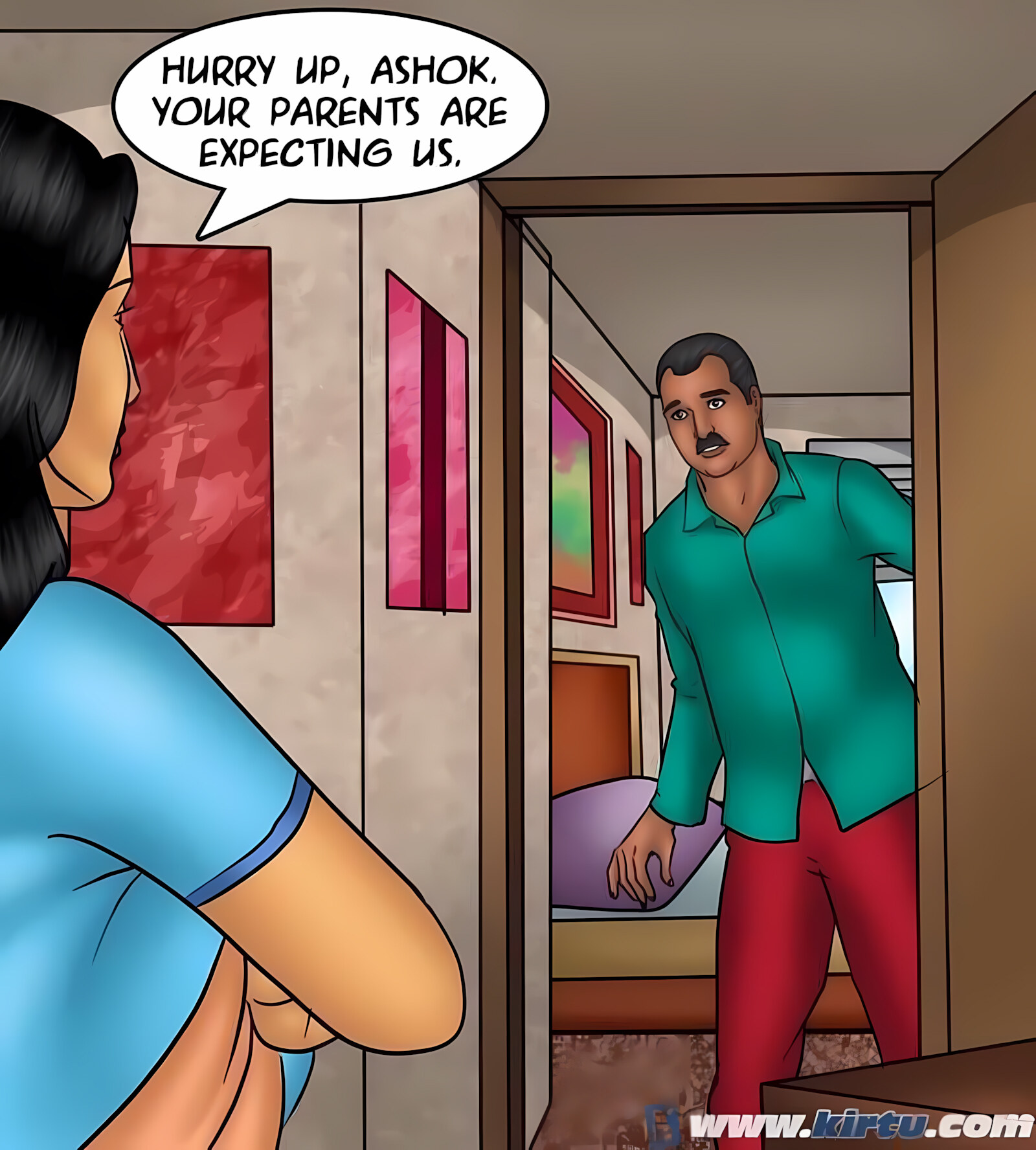 Savita Bhabhi 71-80 [Kirtu], Savita Bhabhi 75 - The Farmer’s Daughter (In-Law), page 55 of 163