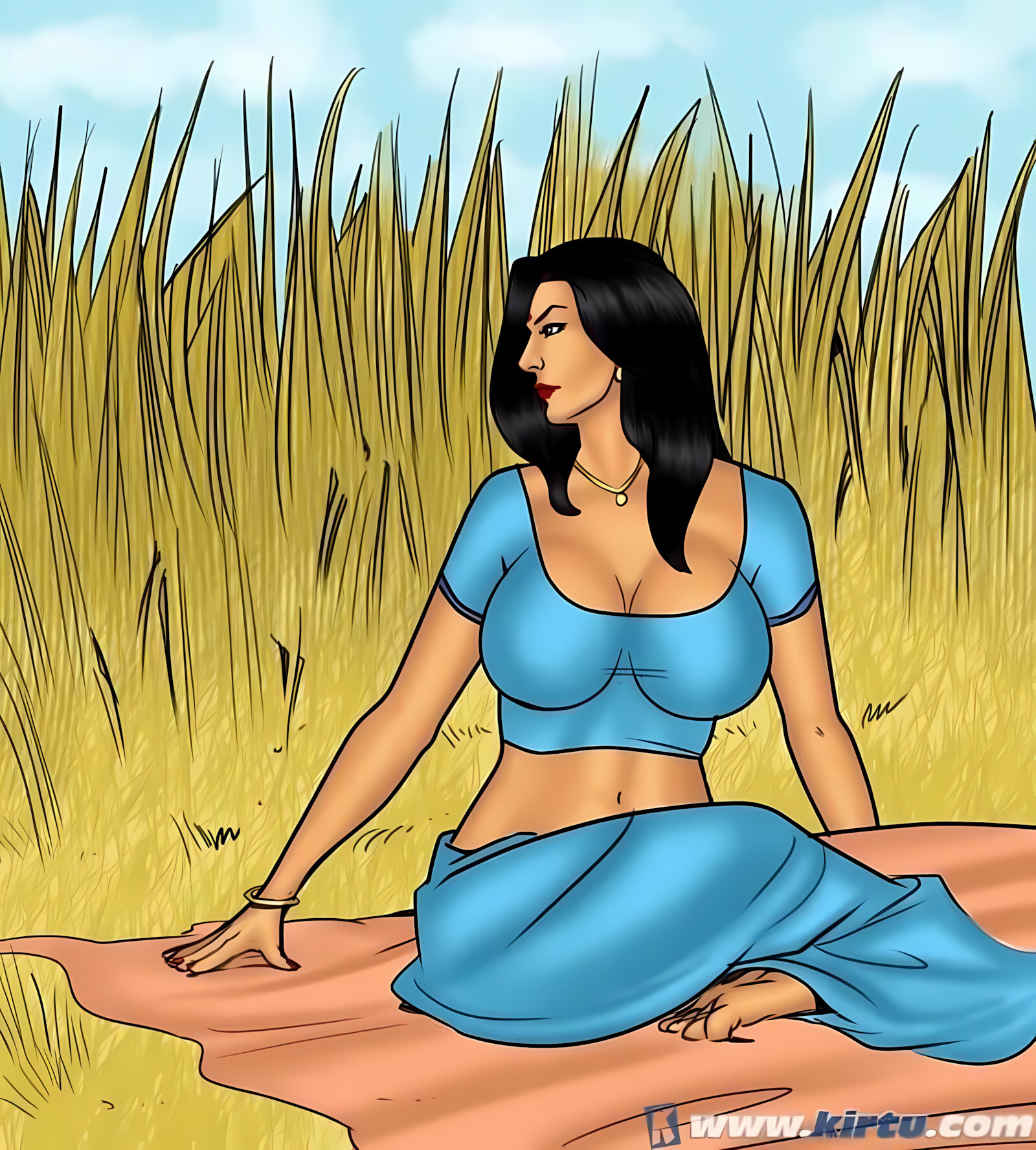 Savita Bhabhi 71-80 [Kirtu], Savita Bhabhi 75 - The Farmer’s Daughter (In-Law), page 90 of 163