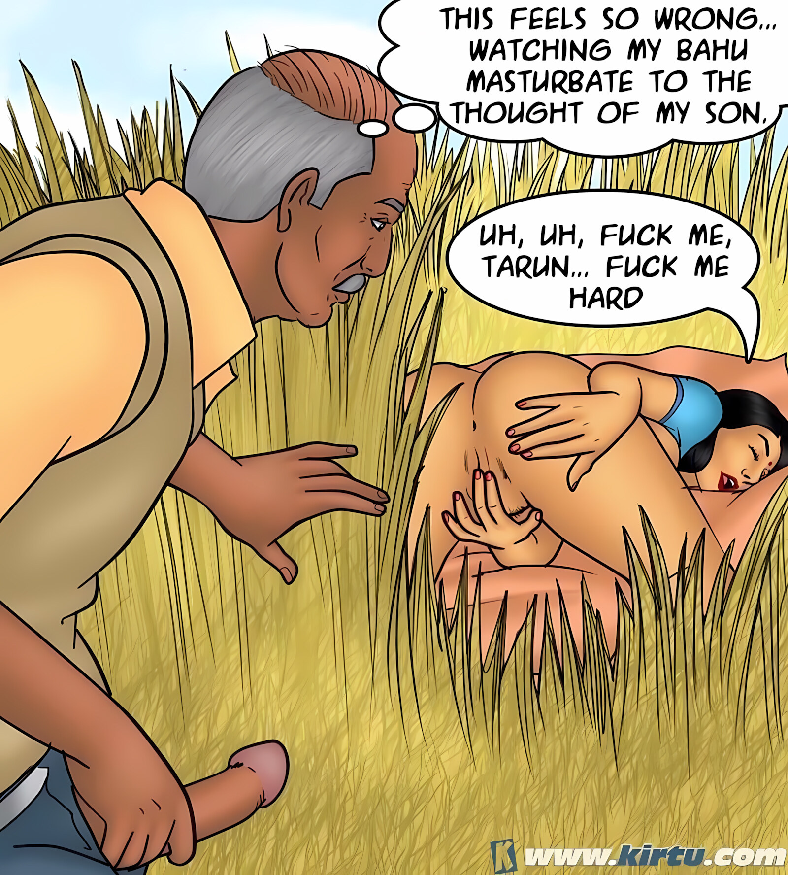 Savita Bhabhi 71-80 [Kirtu], Savita Bhabhi 75 - The Farmer’s Daughter (In-Law), page 99 of 163