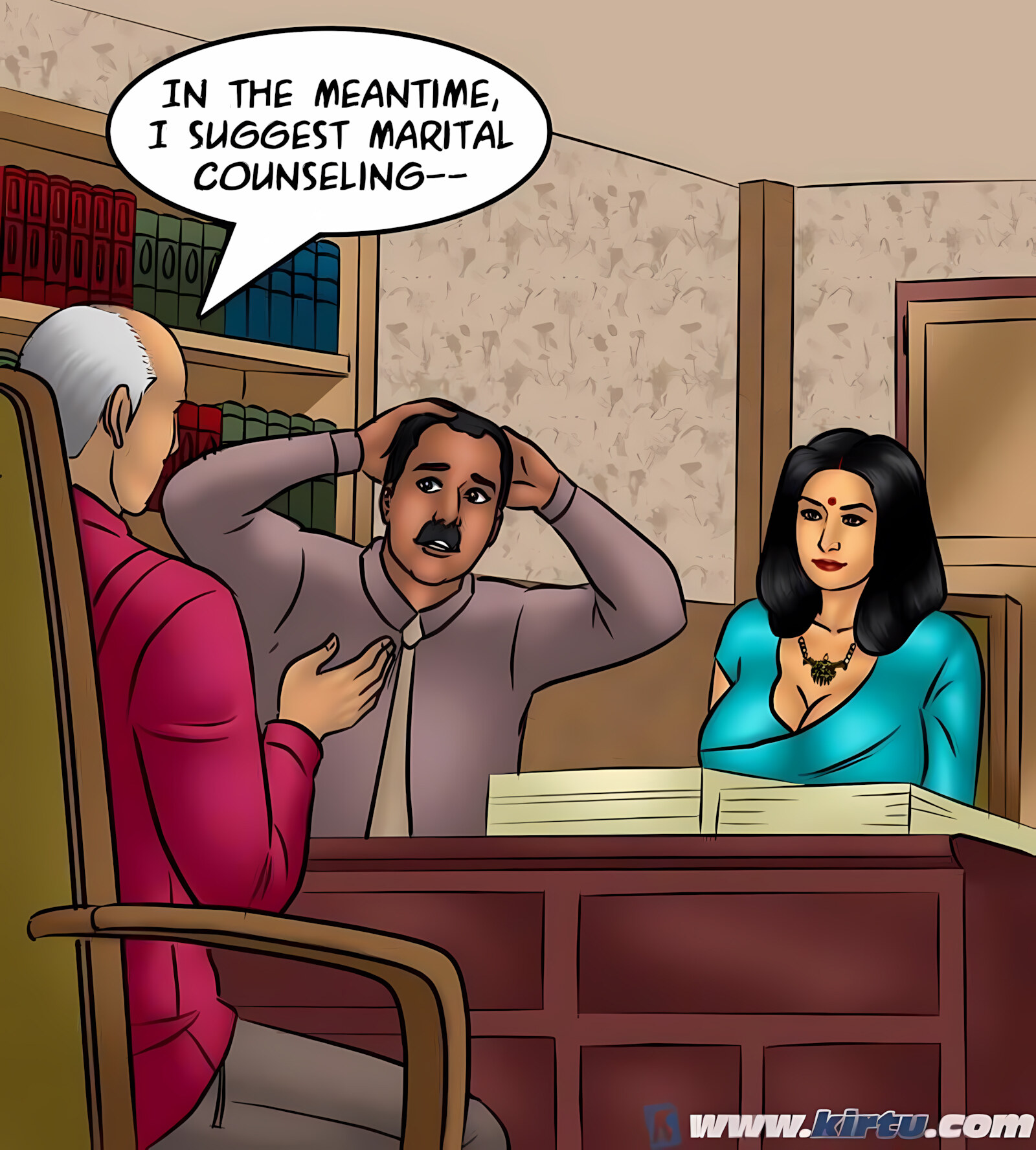 Savita Bhabhi 71-80 [Kirtu], Savita Bhabhi 74 - The Divorce Settlement, page 13 of 165