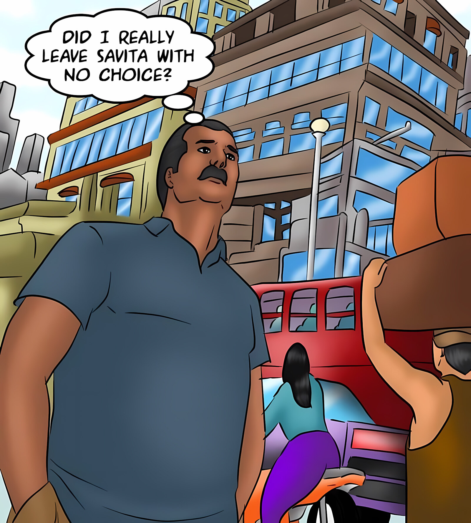 Savita Bhabhi 71-80 [Kirtu], Savita Bhabhi 74 - The Divorce Settlement, page 132 of 165