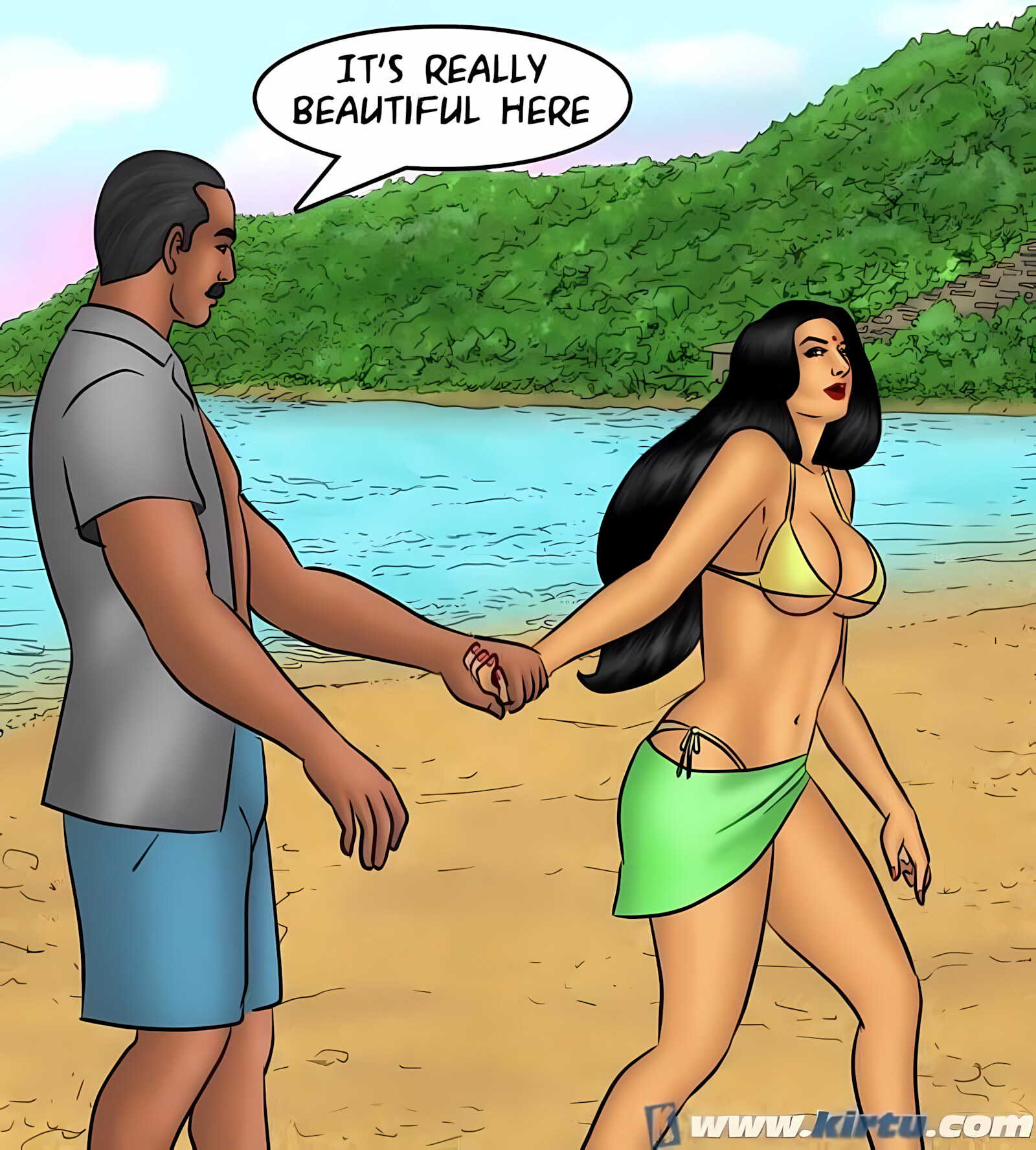Savita Bhabhi 71-80 [Kirtu], Savita Bhabhi 74 - The Divorce Settlement, page 133 of 165