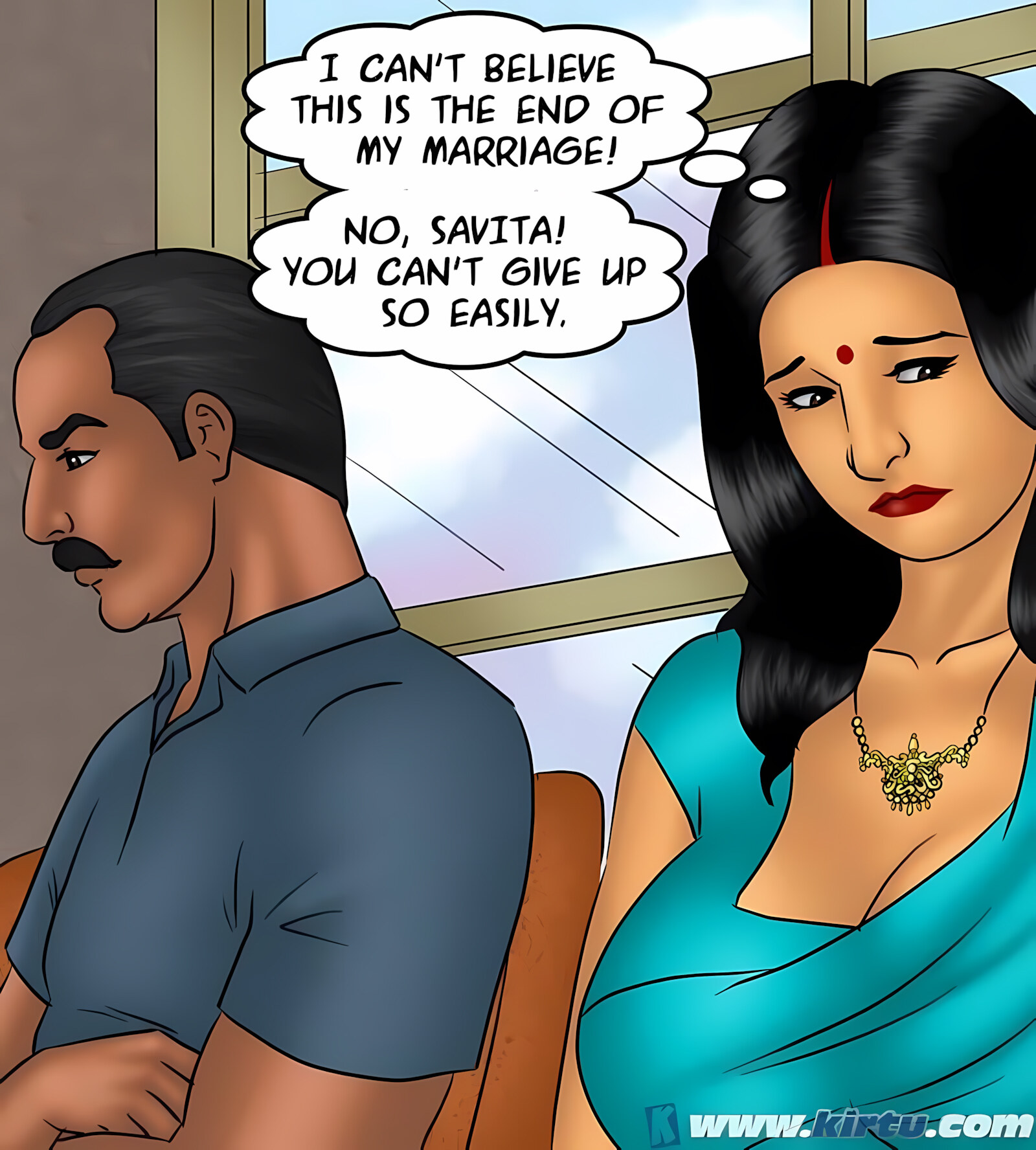 Savita Bhabhi 71-80 [Kirtu], Savita Bhabhi 74 - The Divorce Settlement, page 19 of 165