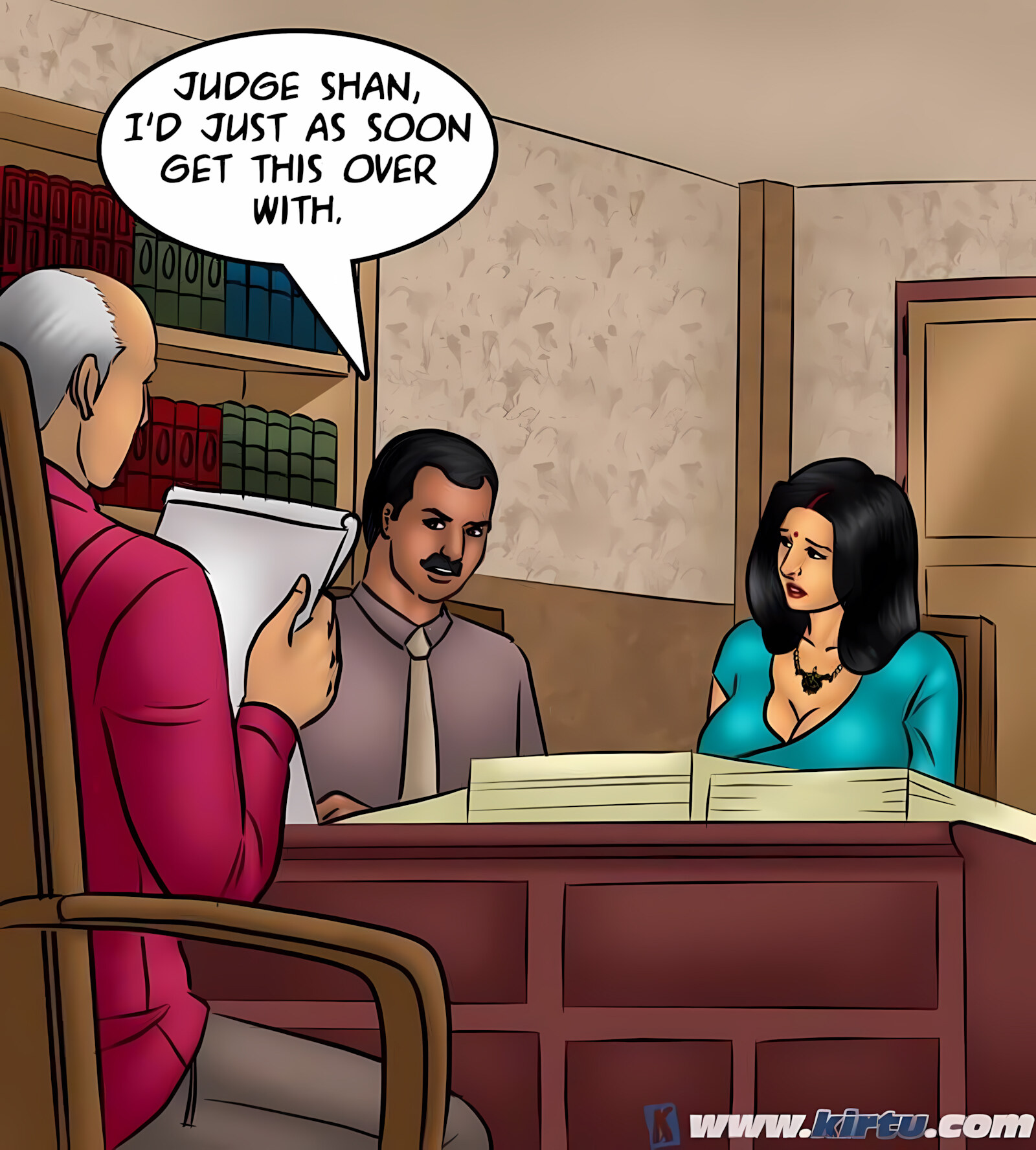 Savita Bhabhi 71-80 [Kirtu], Savita Bhabhi 74 - The Divorce Settlement, page 3 of 165
