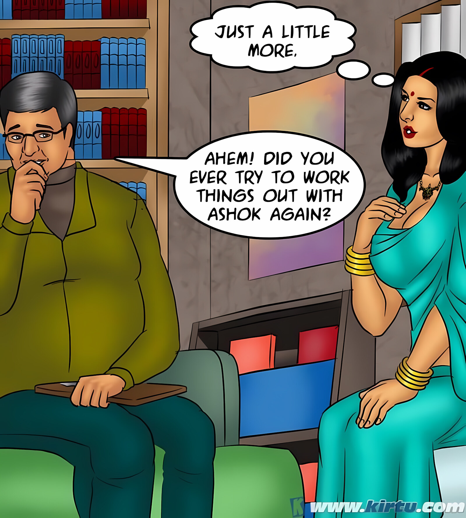 Savita Bhabhi 71-80 [Kirtu], Savita Bhabhi 74 - The Divorce Settlement, page 49 of 165