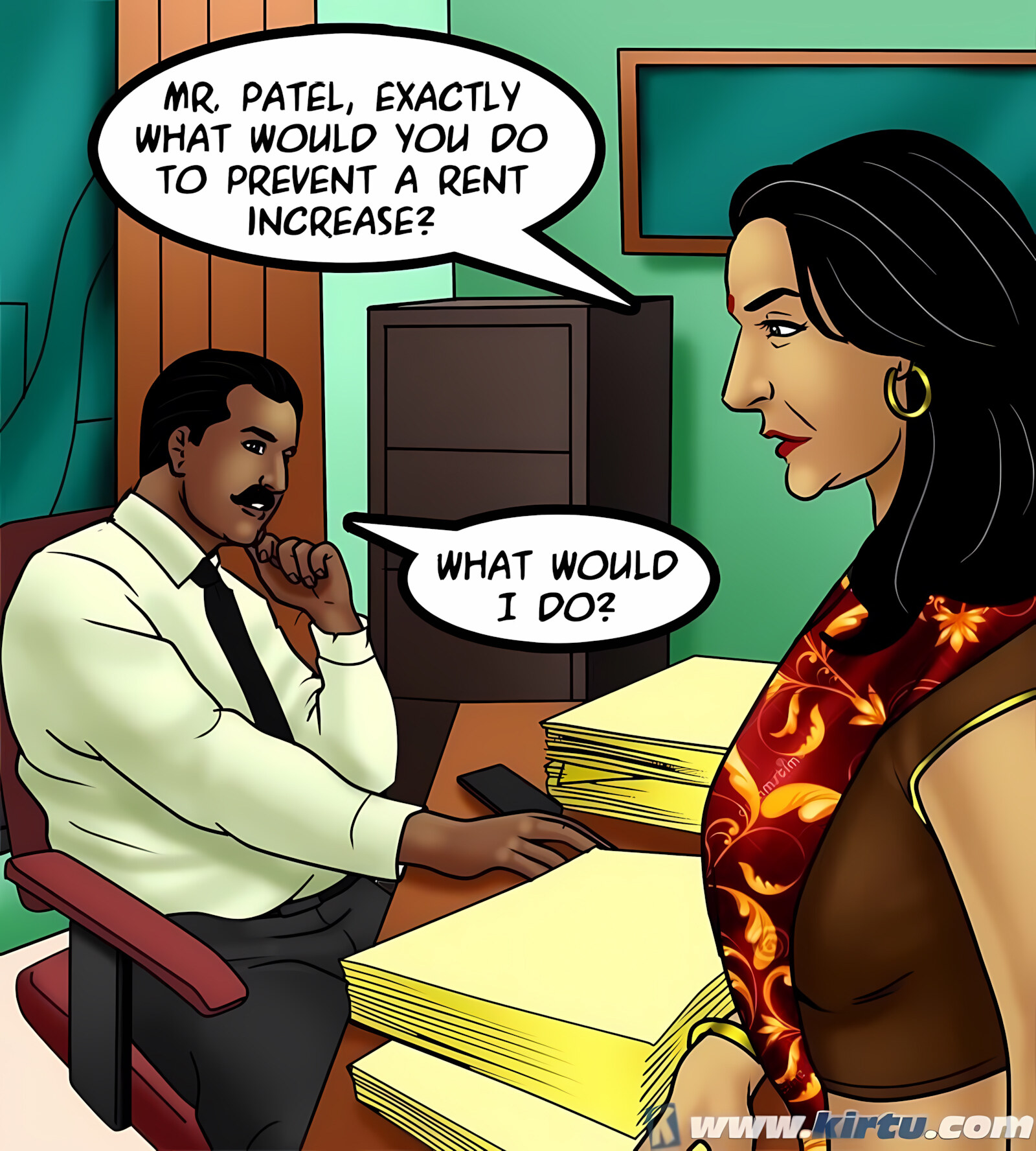 Savita Bhabhi 71-80 [Kirtu], Savita Bhabhi 73 - Caught in the Act, page 113 of 133