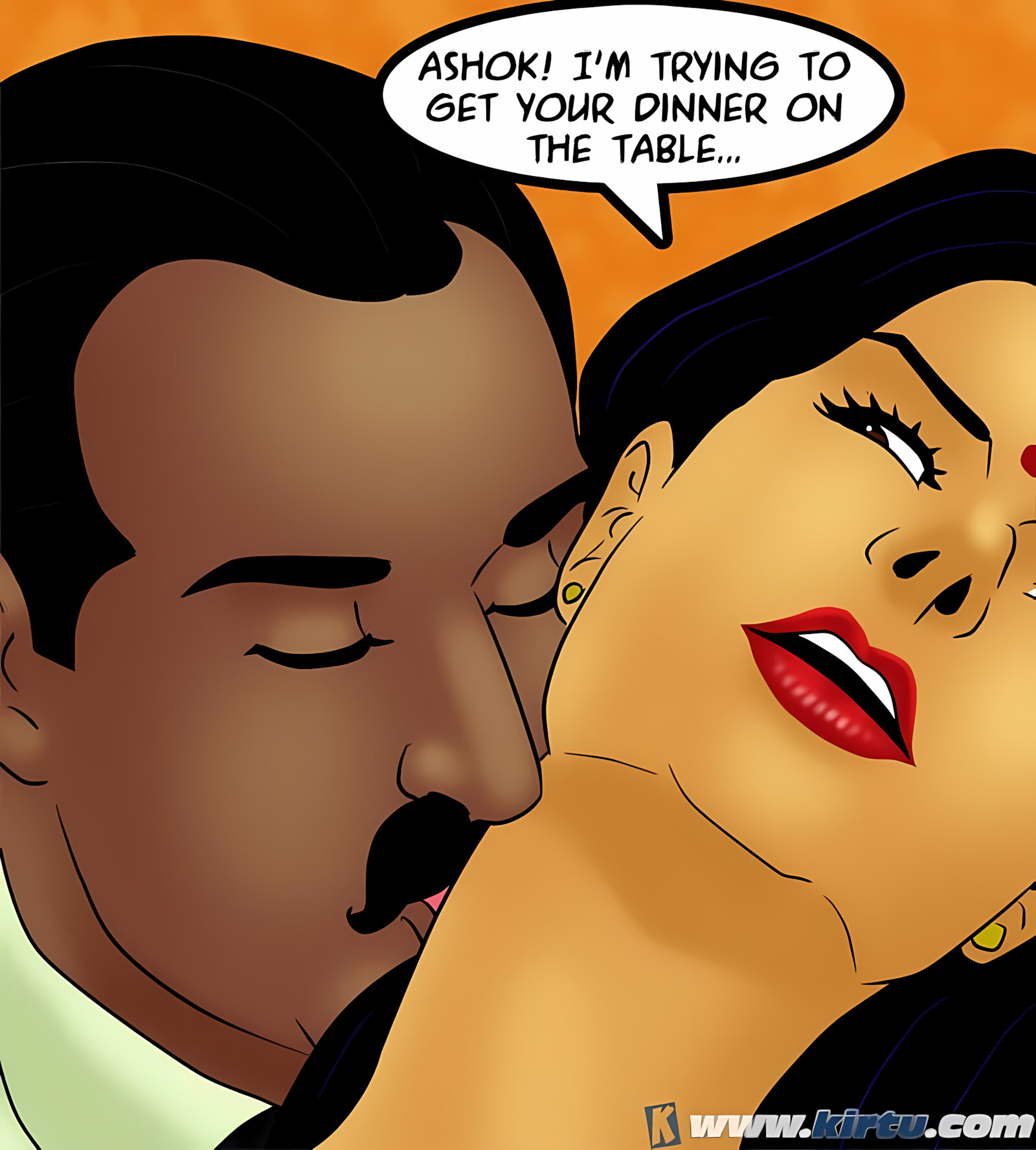 Savita Bhabhi 71-80 [Kirtu], Savita Bhabhi 73 - Caught in the Act, page 127 of 133