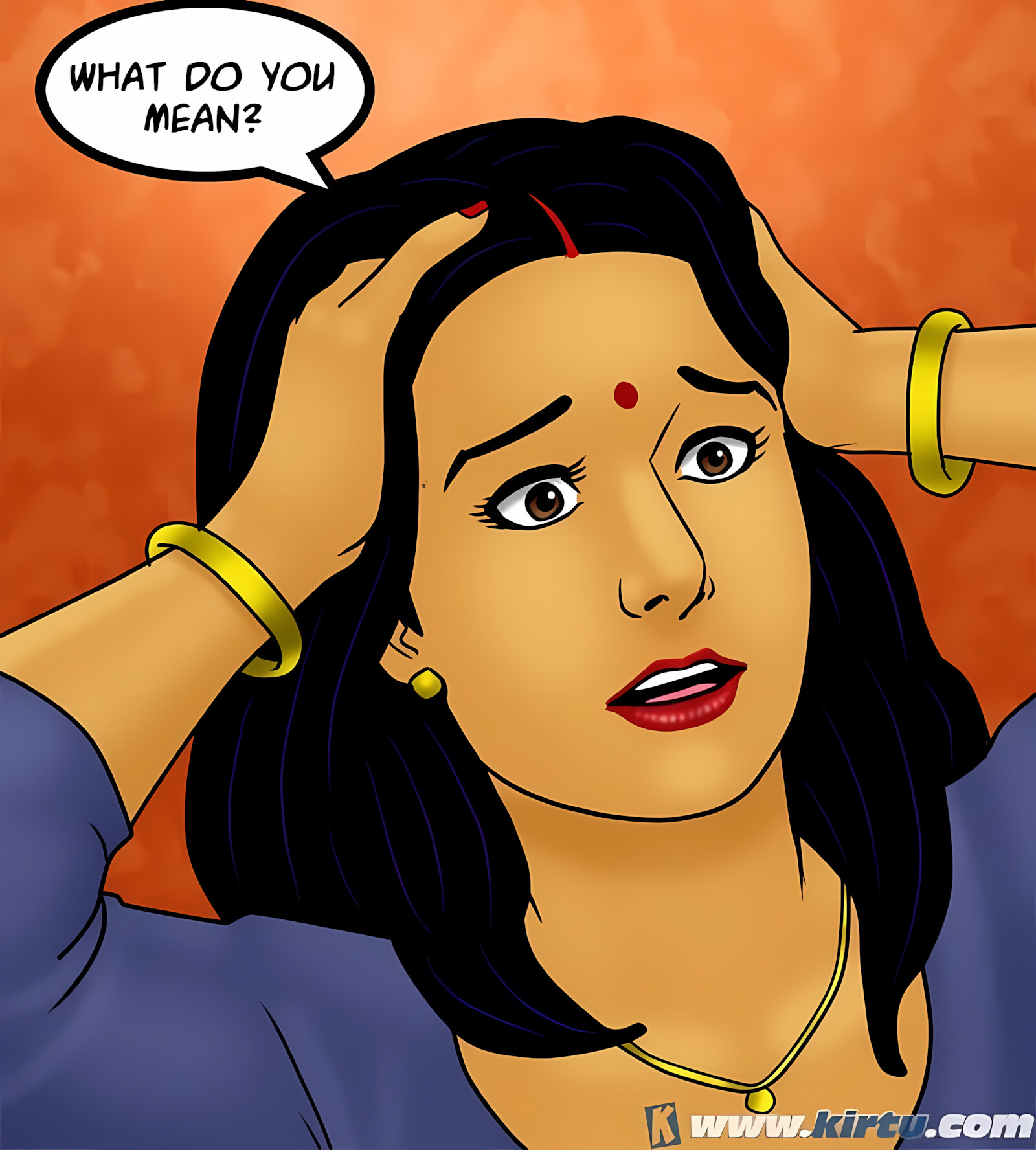 Savita Bhabhi 71-80 [Kirtu], Savita Bhabhi 73 - Caught in the Act, page 131 of 133