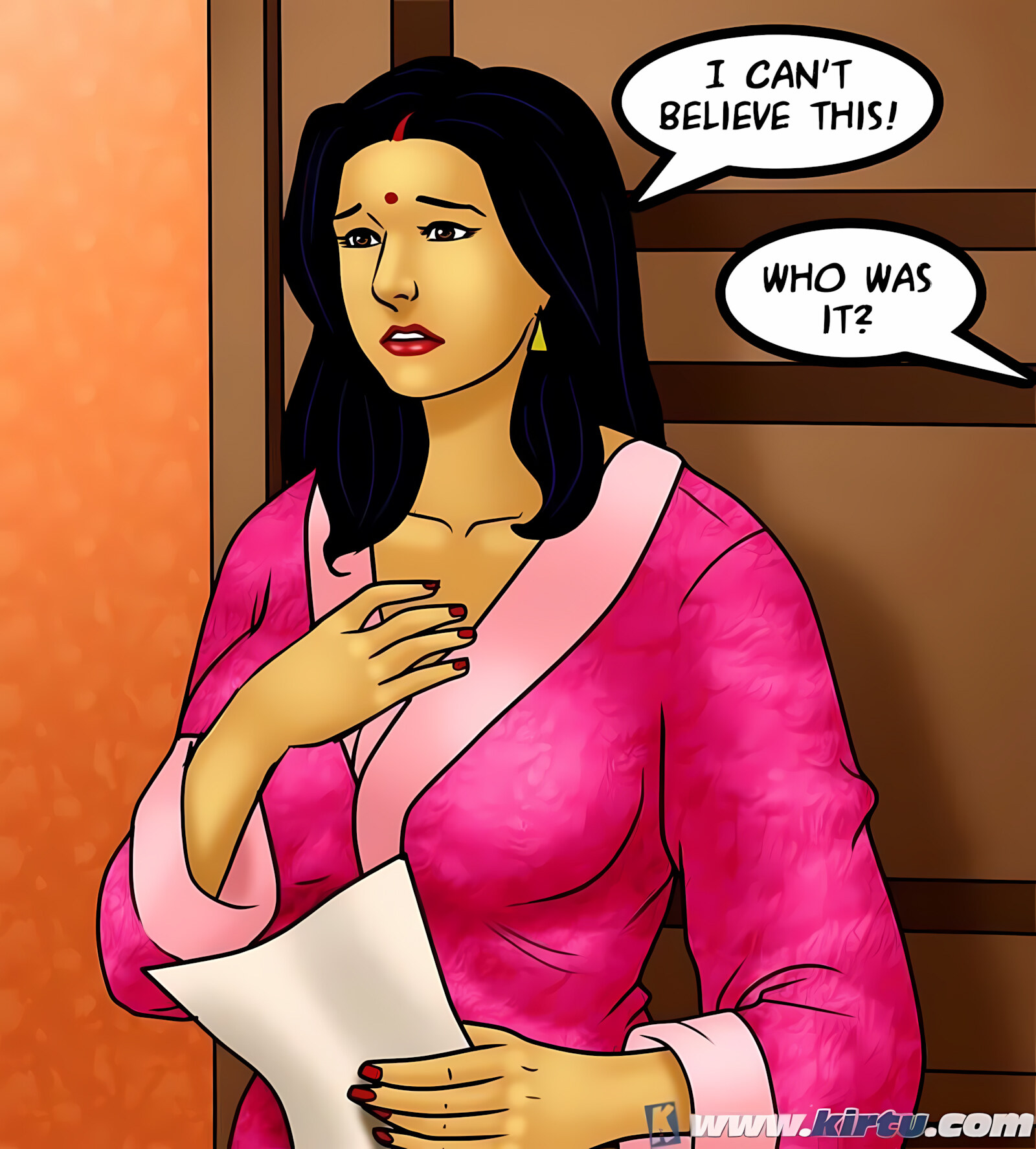 Savita Bhabhi 71-80 [Kirtu], Savita Bhabhi 73 - Caught in the Act, page 43 of 133