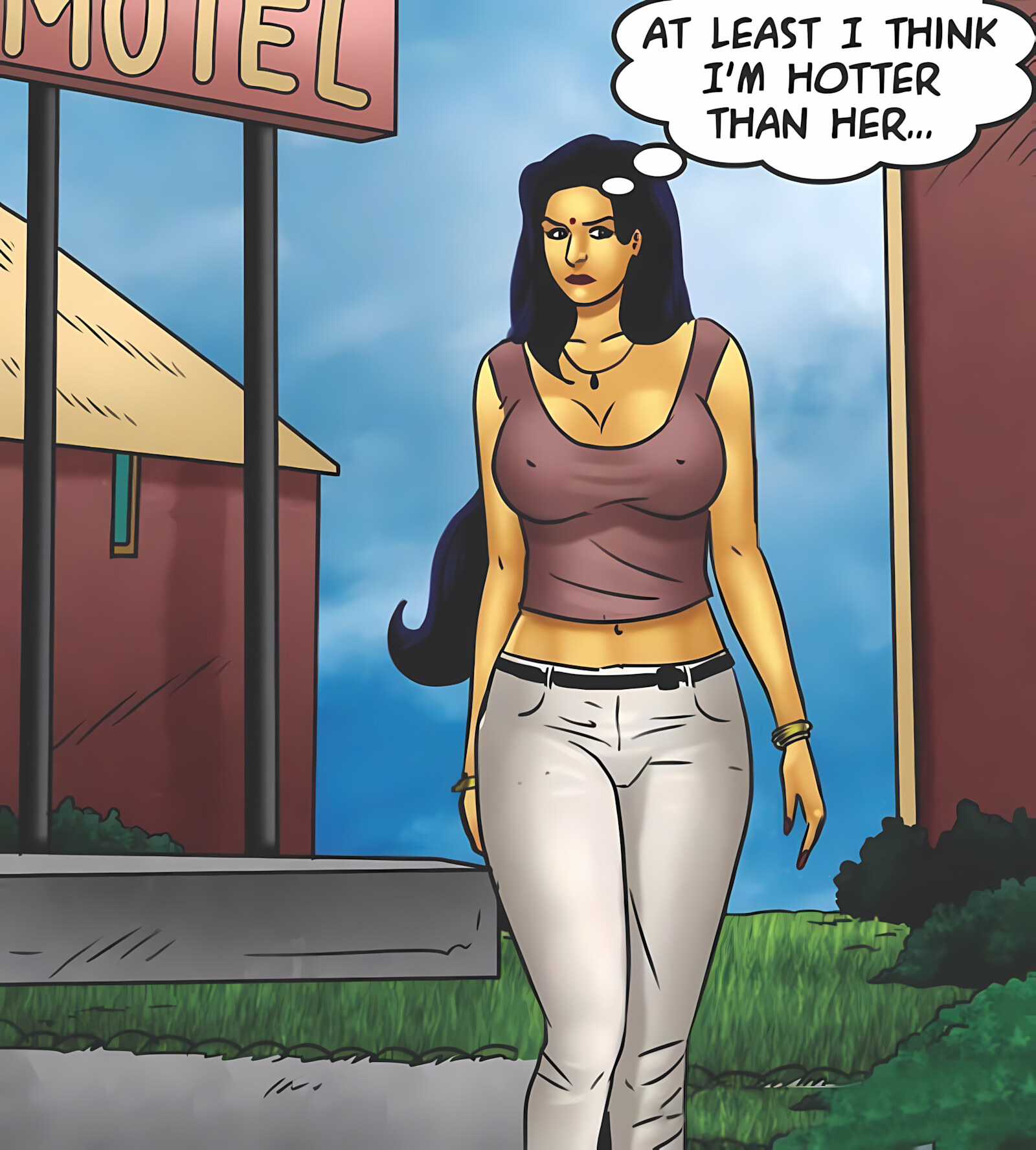 Savita Bhabhi 71-80 [Kirtu], Savita Bhabhi 72 - Savita loses her Mojo, page 28 of 155