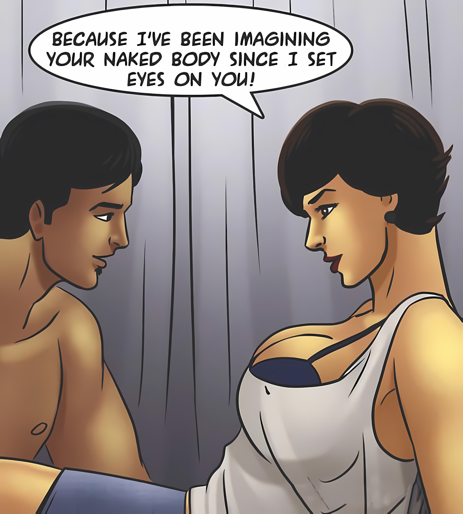 Savita Bhabhi 71-80 [Kirtu], Savita Bhabhi 72 - Savita loses her Mojo, page 34 of 155