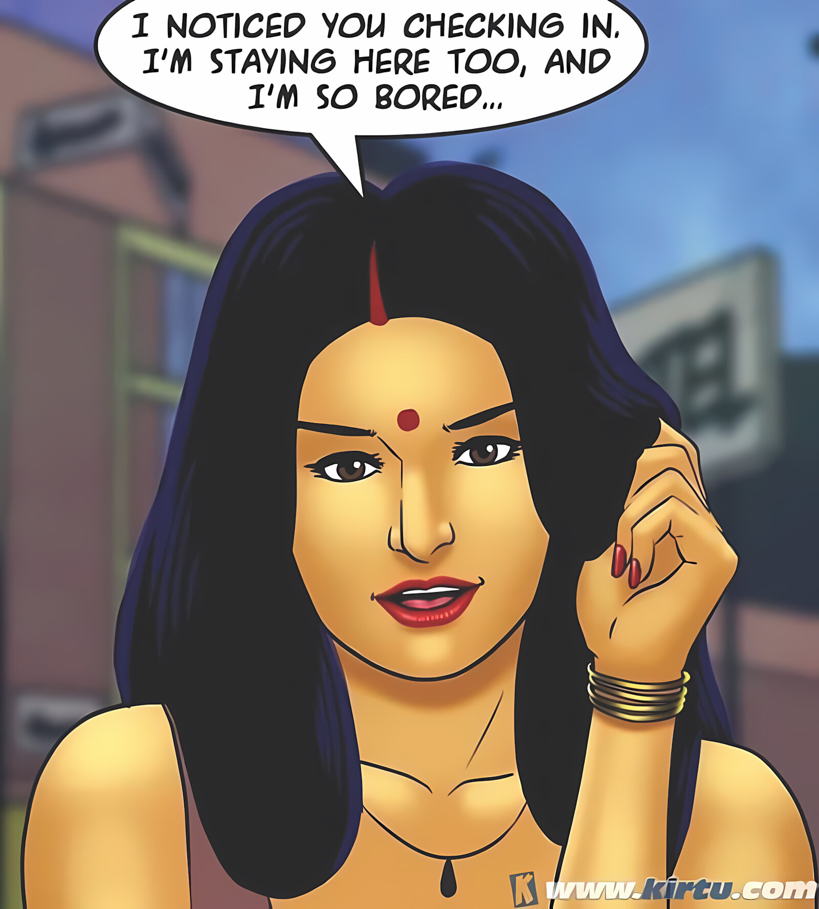 Savita Bhabhi 71-80 [Kirtu], Savita Bhabhi 72 - Savita loses her Mojo, page 46 of 155