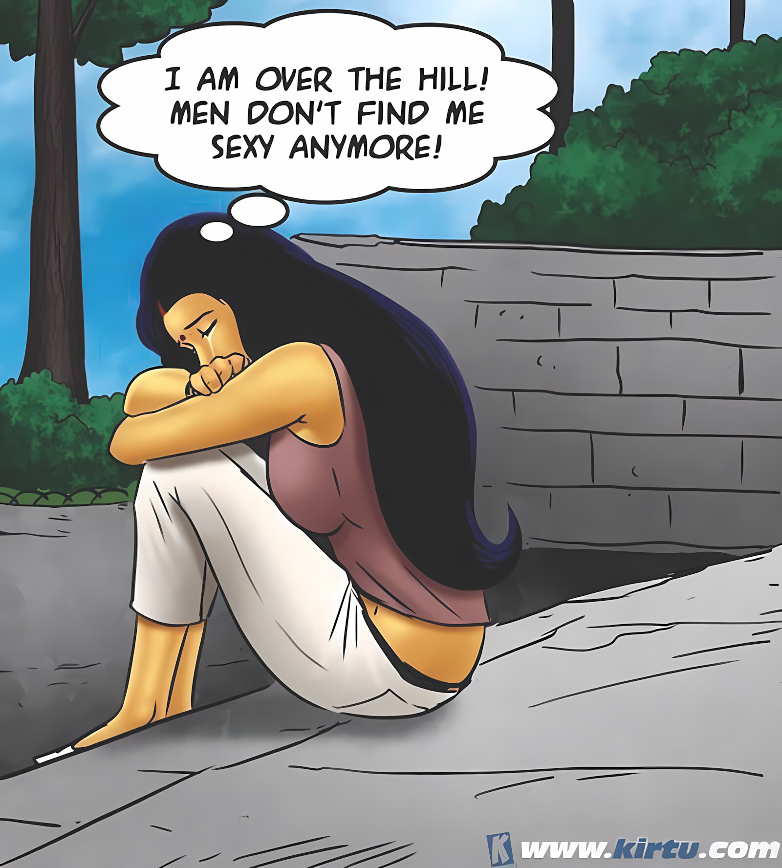 Savita Bhabhi 71-80 [Kirtu], Savita Bhabhi 72 - Savita loses her Mojo, page 54 of 155