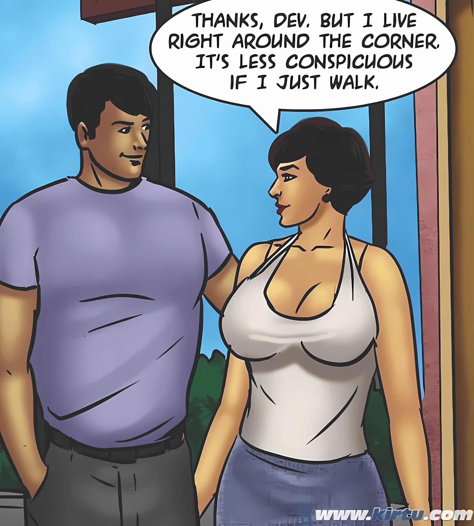 Savita Bhabhi 71-80 [Kirtu], Savita Bhabhi 72 - Savita loses her Mojo, page 56 of 155