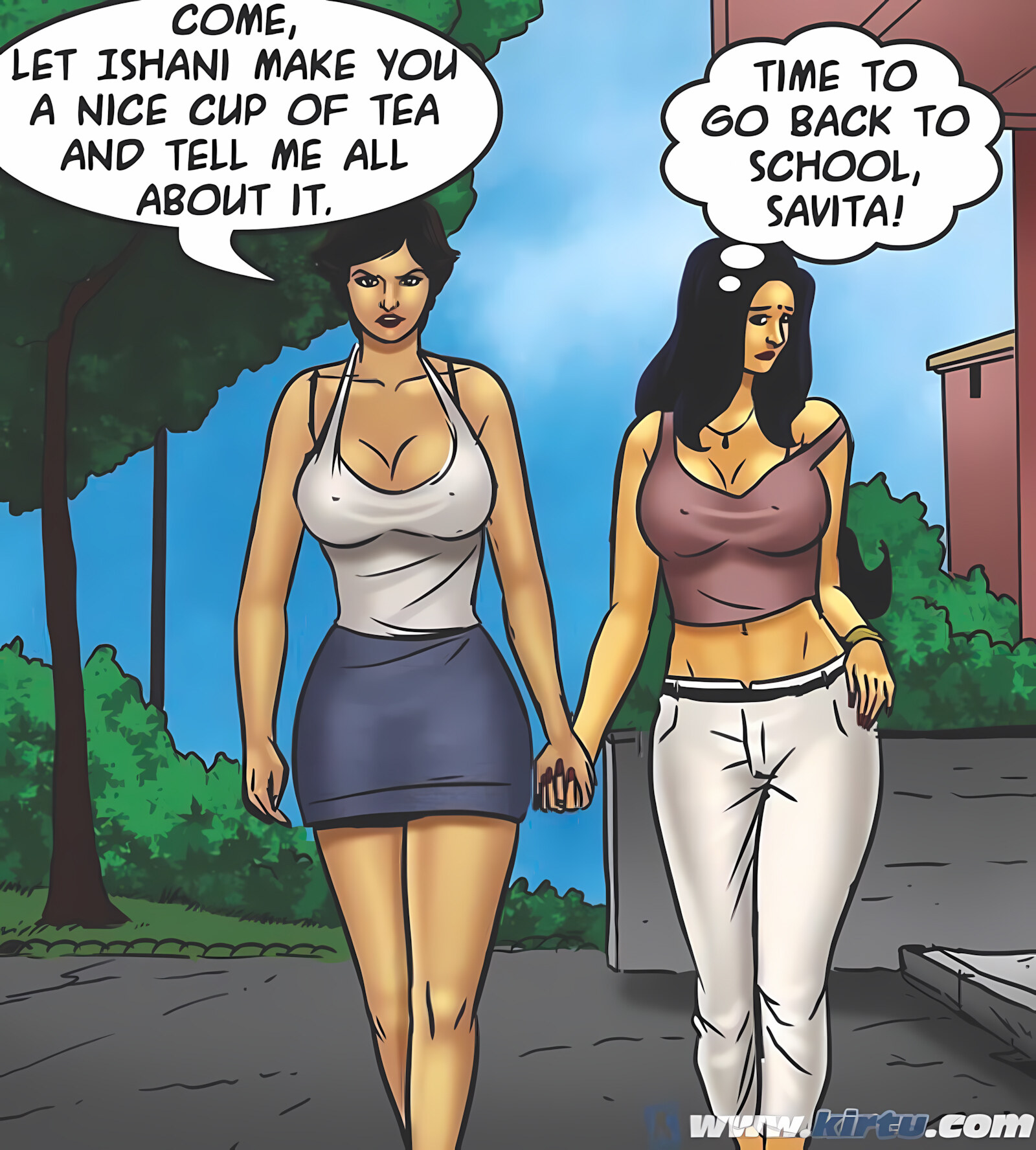 Savita Bhabhi 71-80 [Kirtu], Savita Bhabhi 72 - Savita loses her Mojo, page 64 of 155