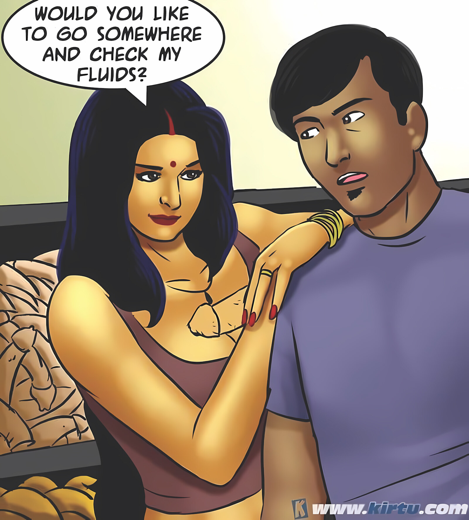 Savita Bhabhi 71-80 [Kirtu], Savita Bhabhi 72 - Savita loses her Mojo, page 10 of 155