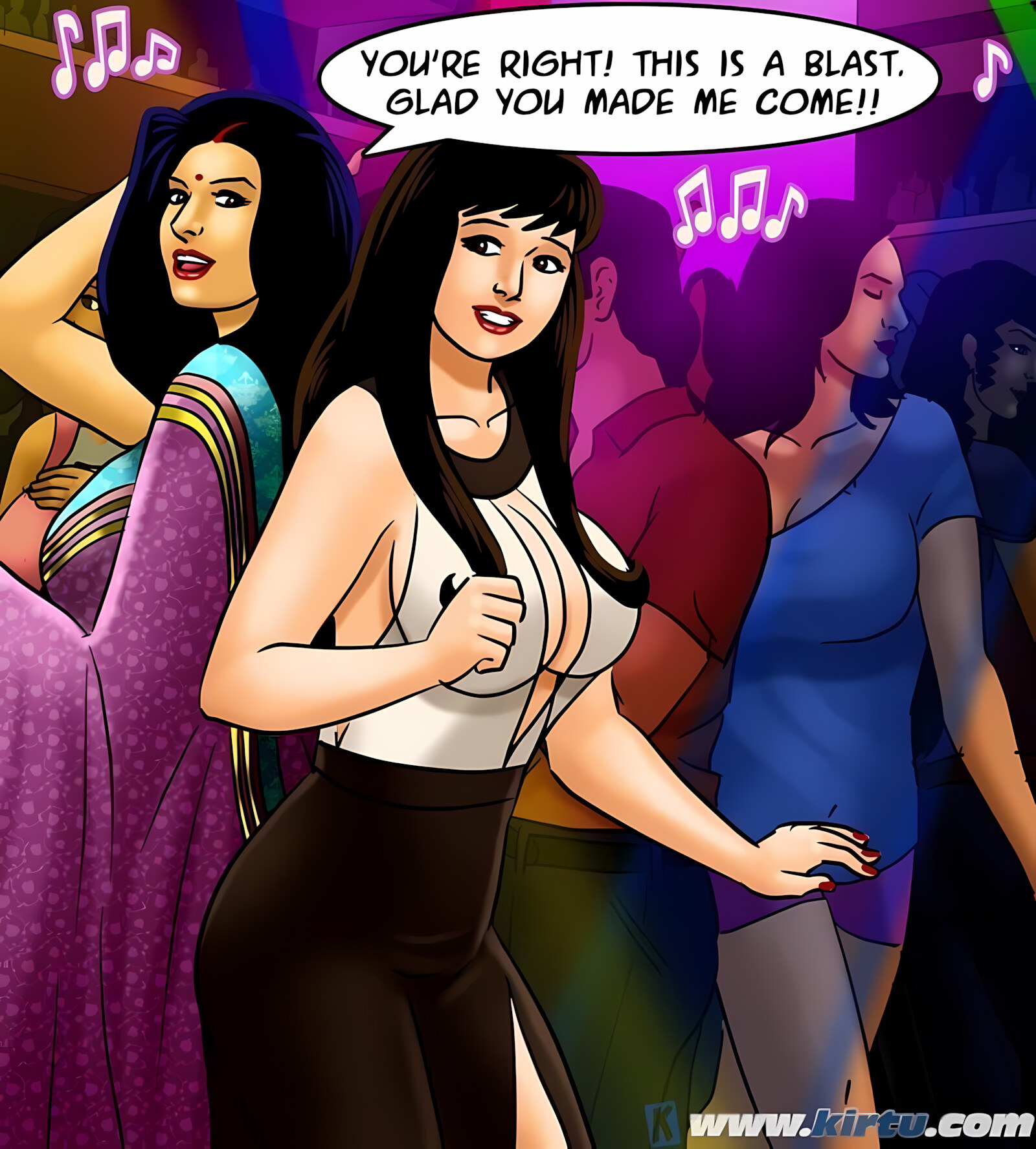 Savita Bhabhi 71-80 [Kirtu], Savita Bhabhi 71 - Pussy on the Catwalk, page 113 of 157