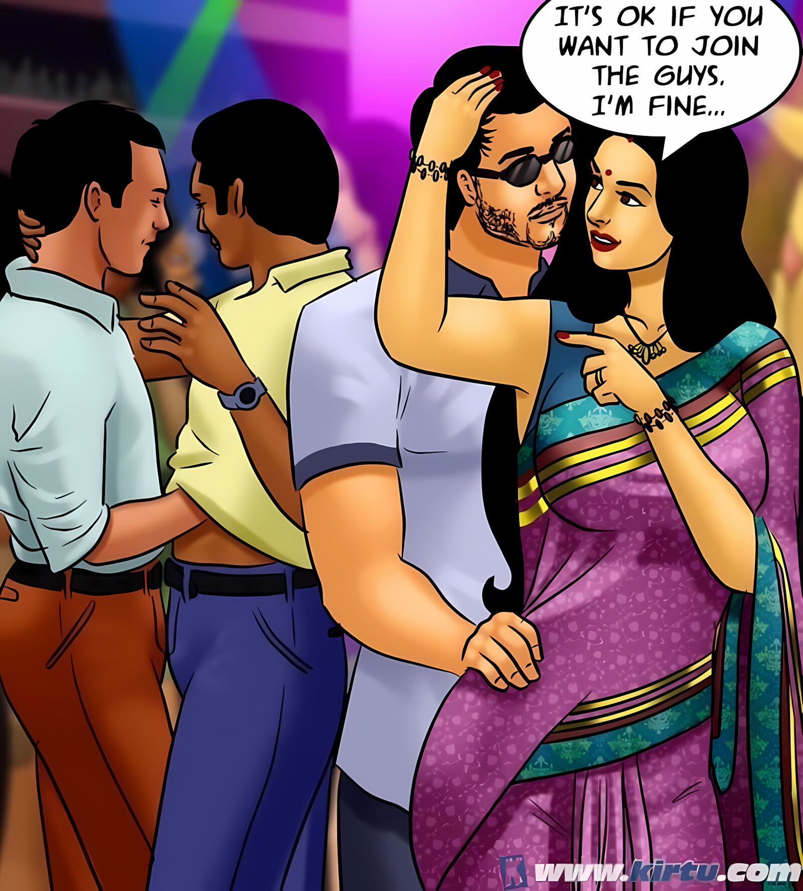 Savita Bhabhi 71-80 [Kirtu], Savita Bhabhi 71 - Pussy on the Catwalk, page 117 of 157