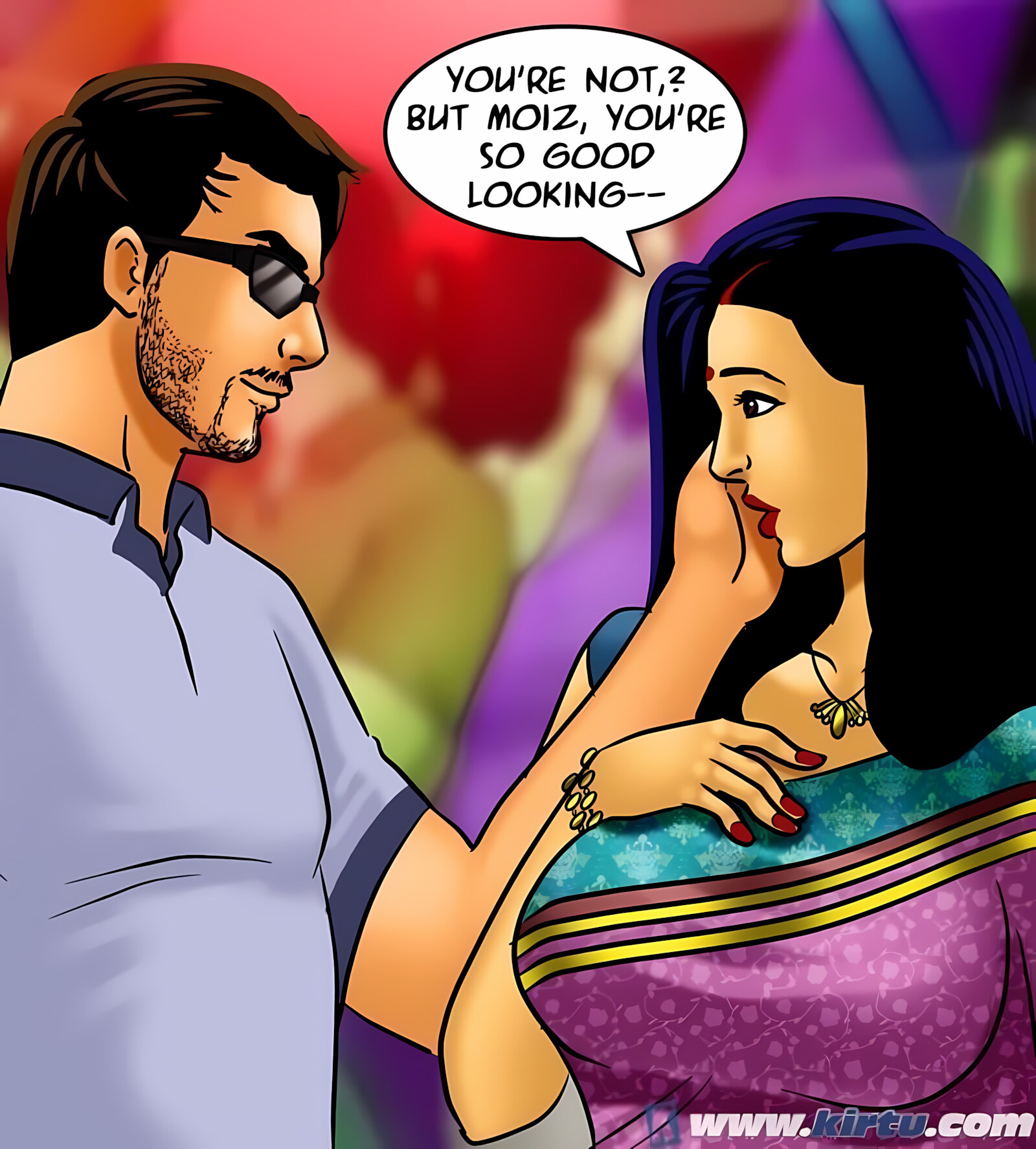 Savita Bhabhi 71-80 [Kirtu], Savita Bhabhi 71 - Pussy on the Catwalk, page 120 of 157