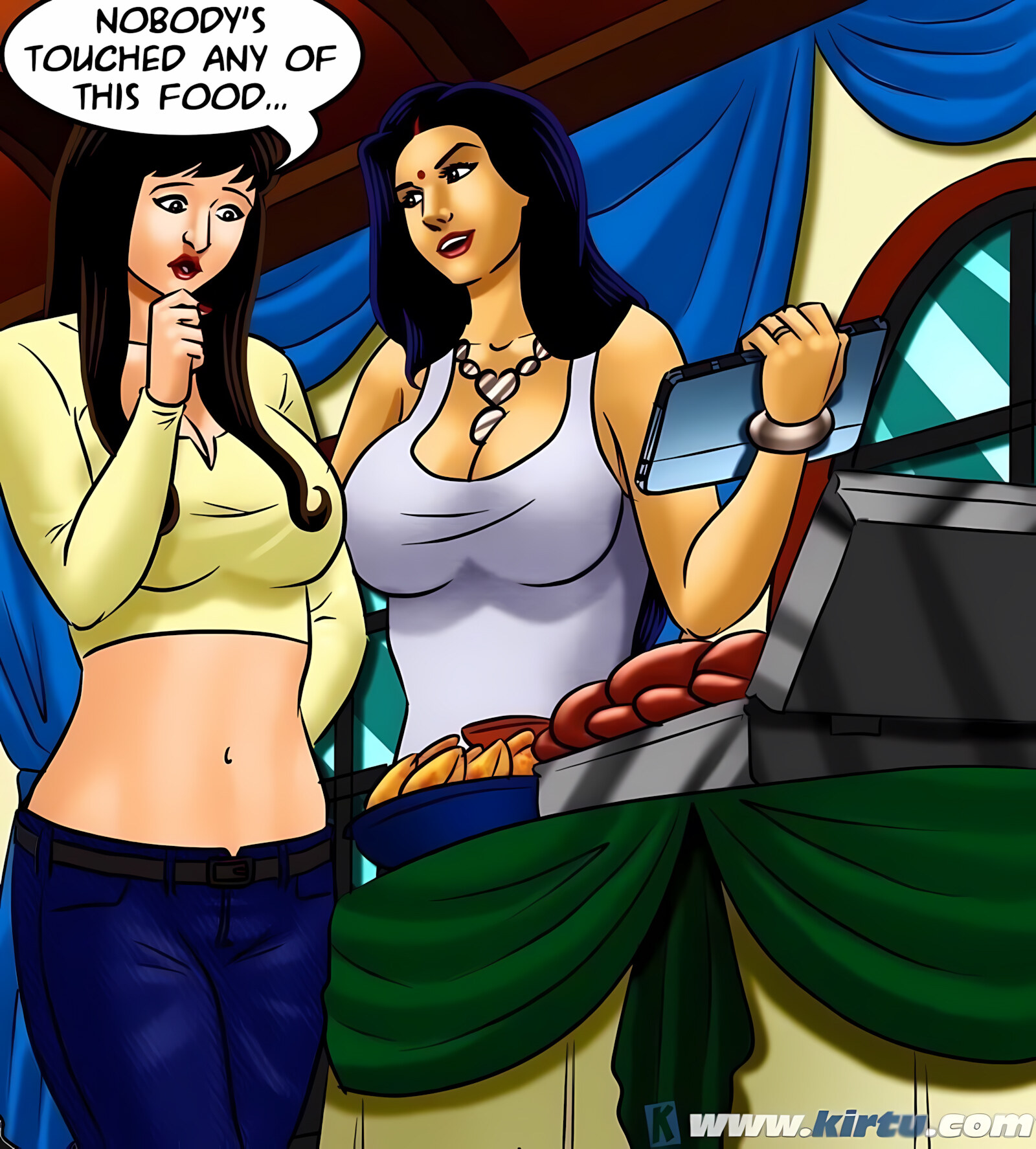 Savita Bhabhi 71-80 [Kirtu], Savita Bhabhi 71 - Pussy on the Catwalk, page 22 of 157