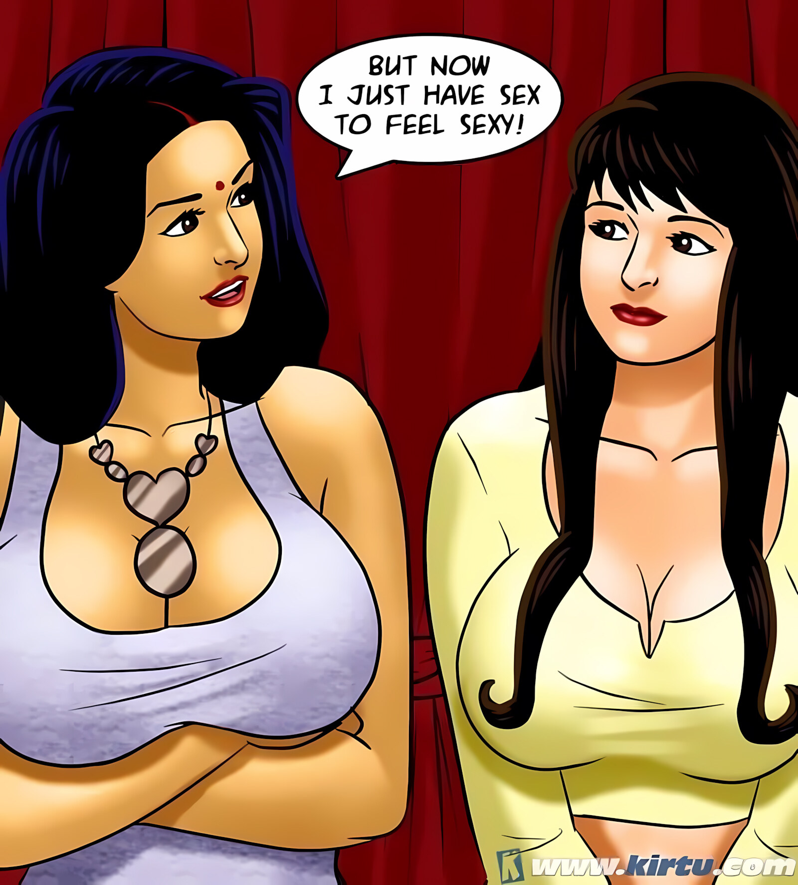 Savita Bhabhi 71-80 [Kirtu], Savita Bhabhi 71 - Pussy on the Catwalk, page 56 of 157