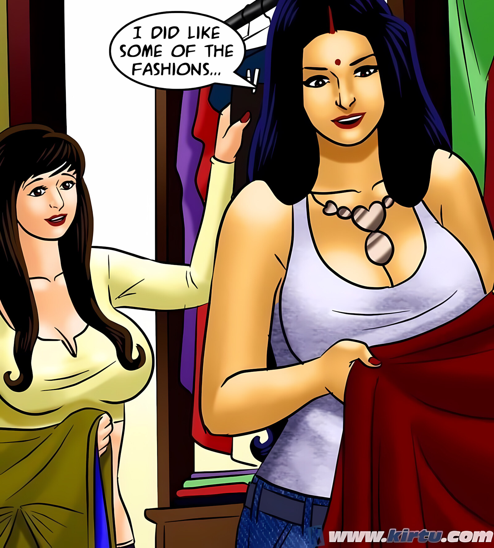Savita Bhabhi 71-80 [Kirtu], Savita Bhabhi 71 - Pussy on the Catwalk, page 59 of 157