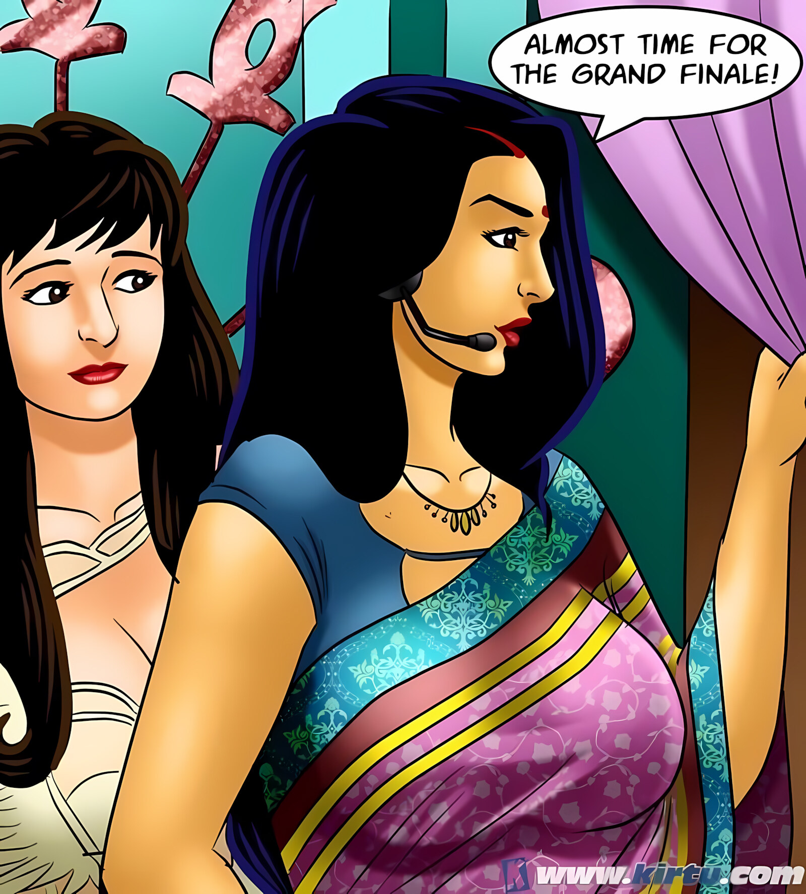 Savita Bhabhi 71-80 [Kirtu], Savita Bhabhi 71 - Pussy on the Catwalk, page 92 of 157